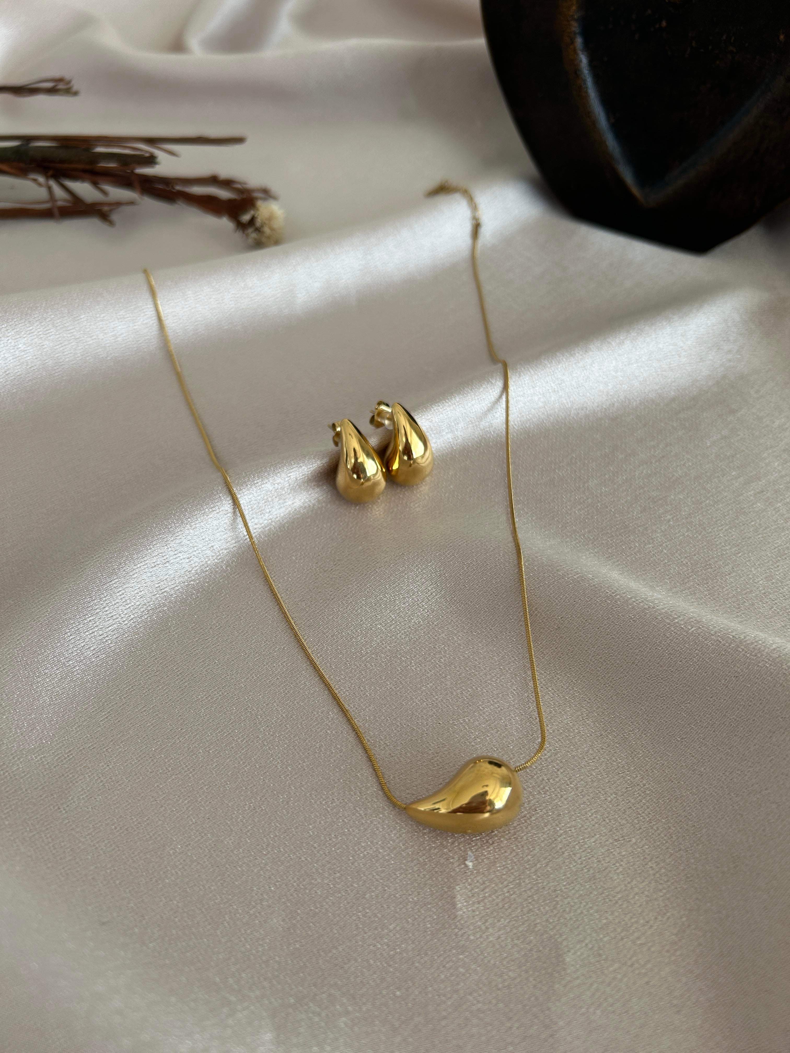 Bottega model gold kolye 