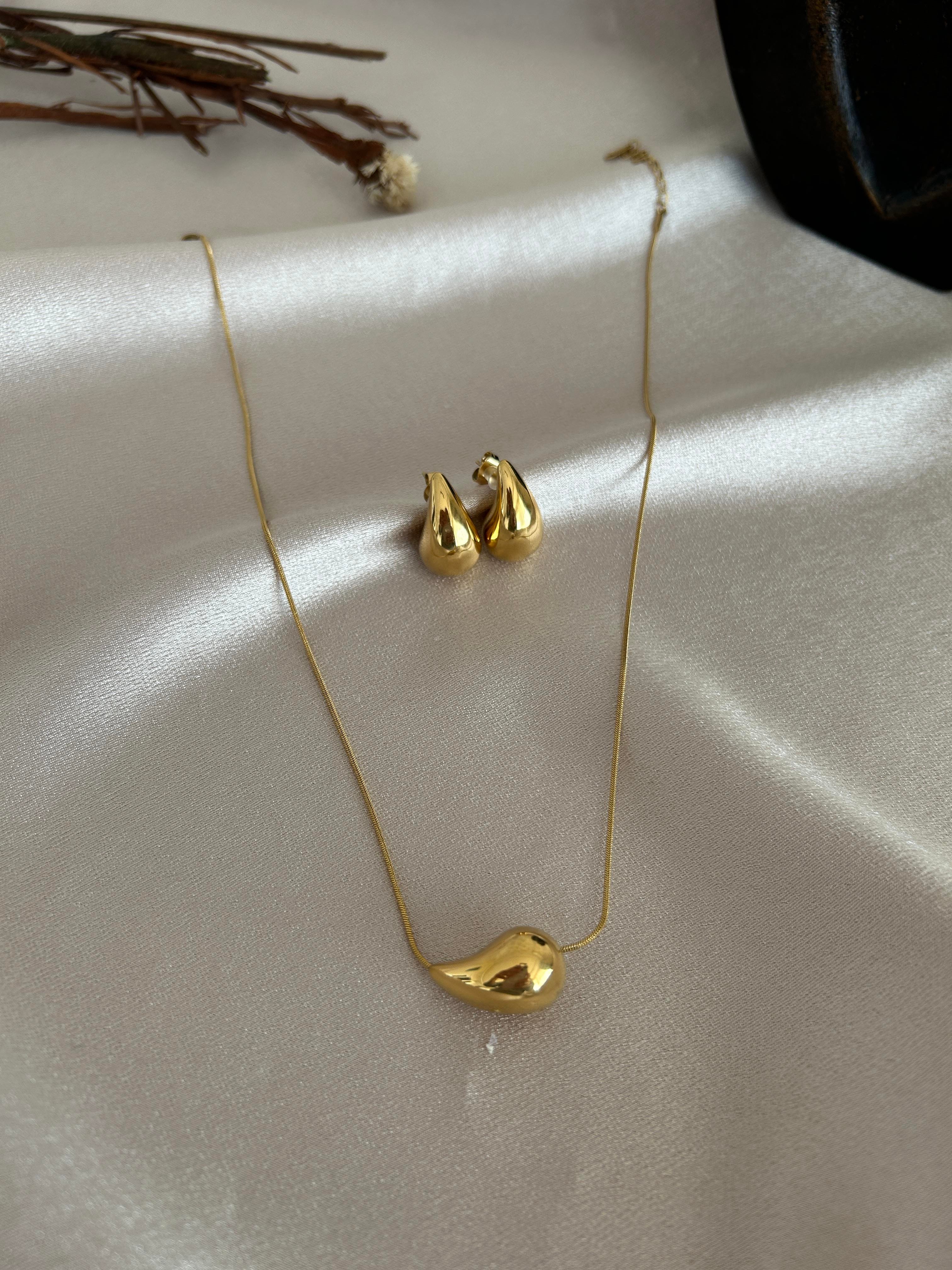 Bottega model gold kolye 