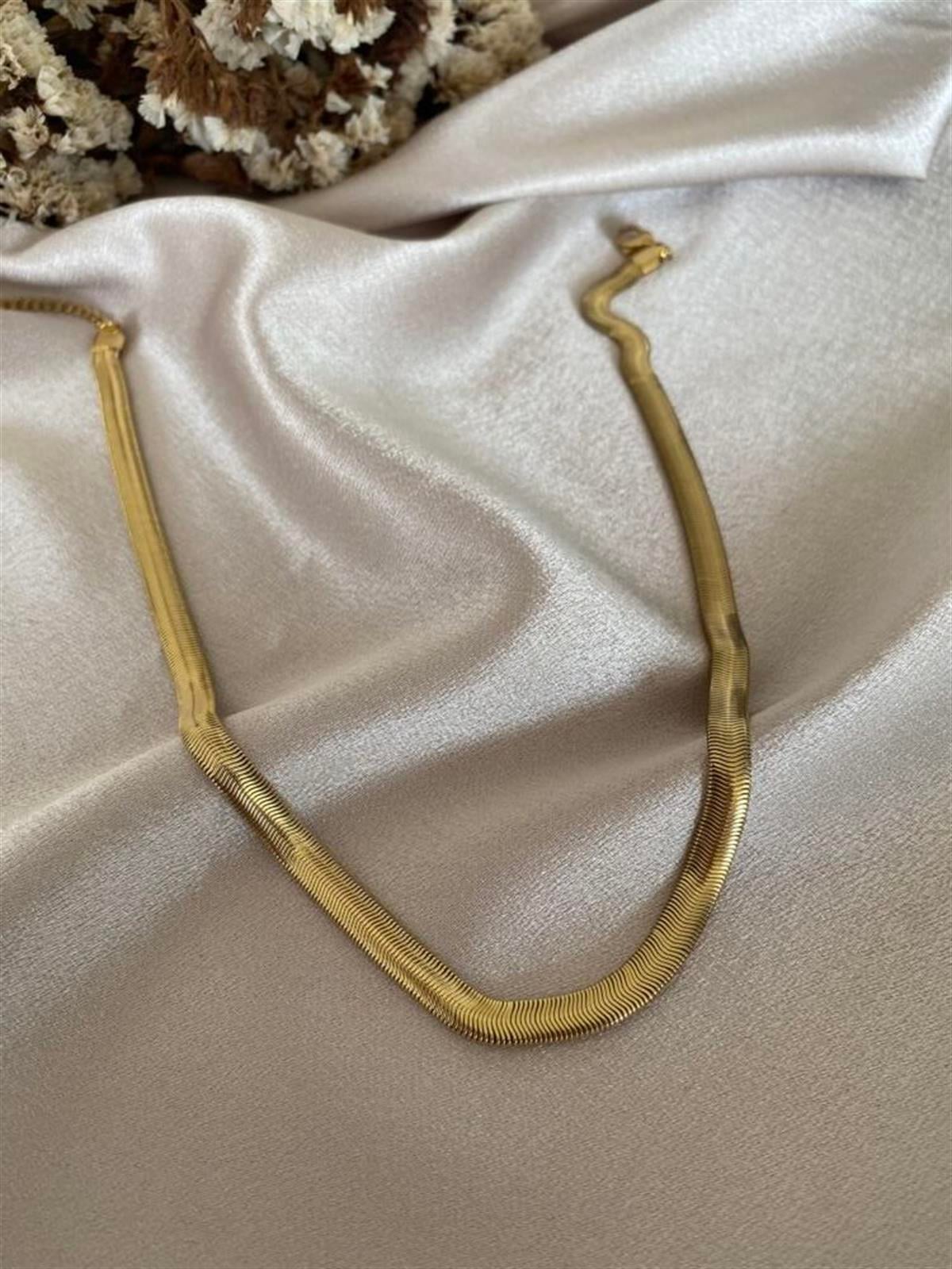 Kalın İtalyan model kolye