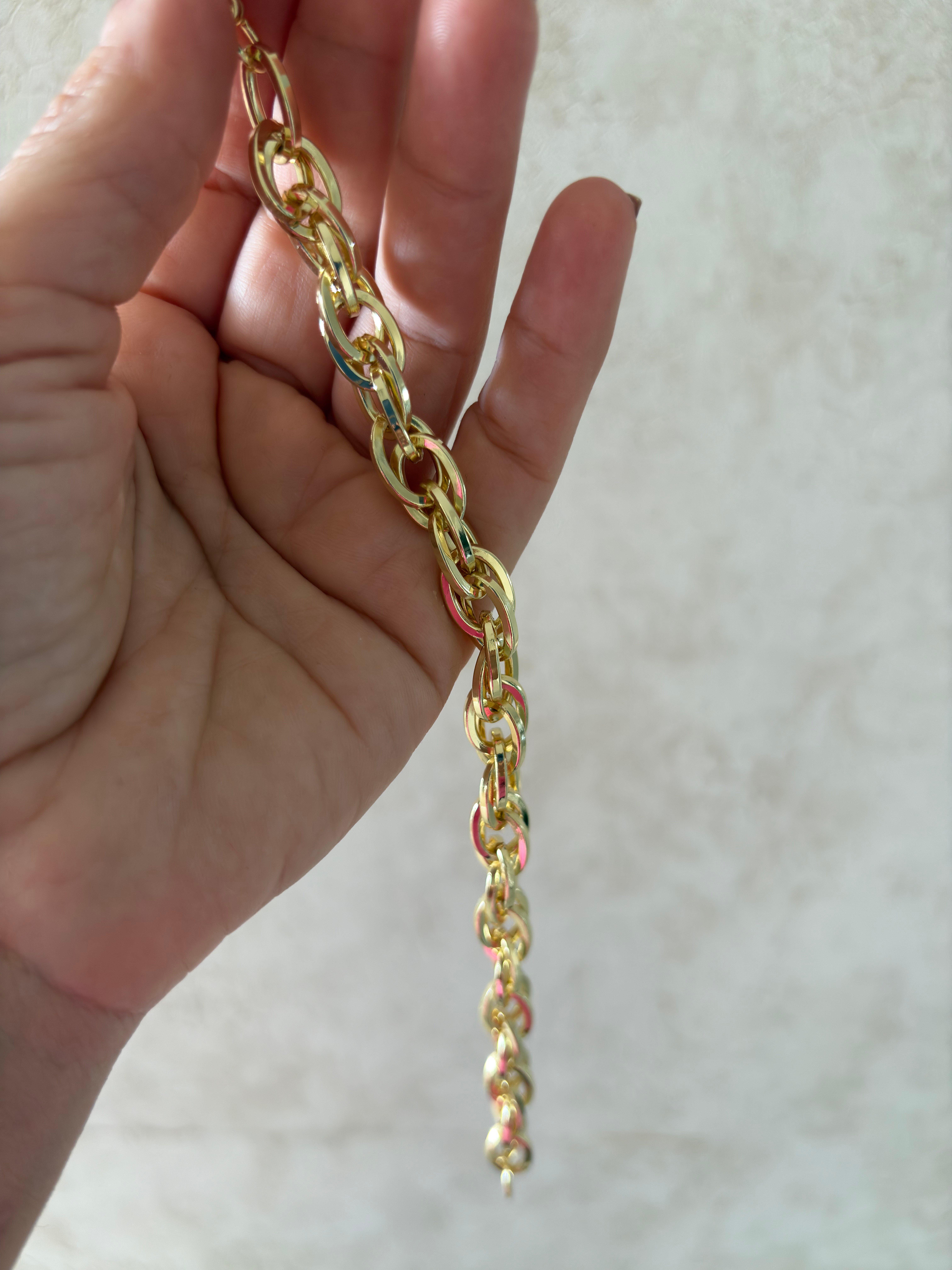 Kalın sarmal model 14k künye 