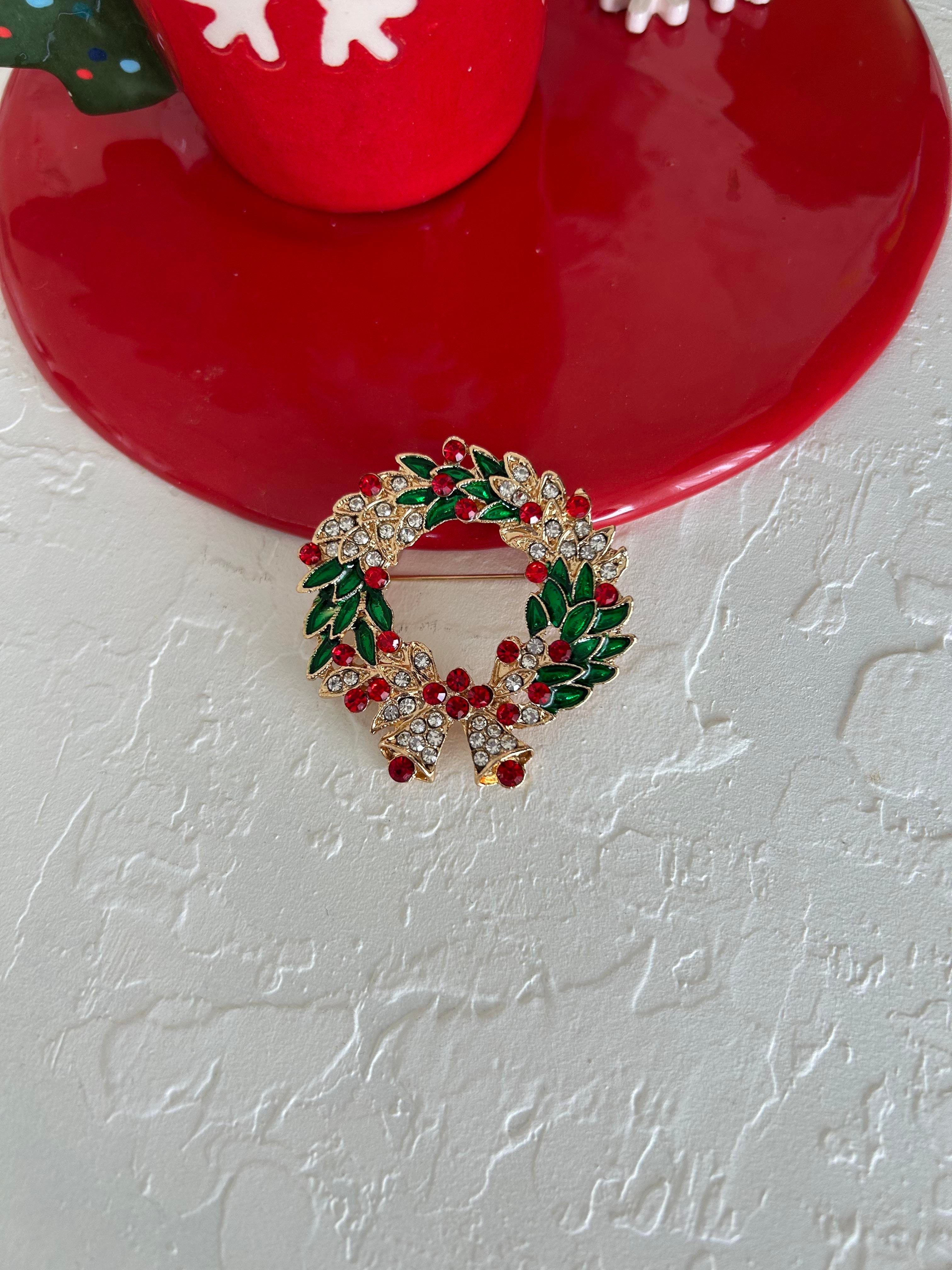 Kapı süsü model taşlı broş 