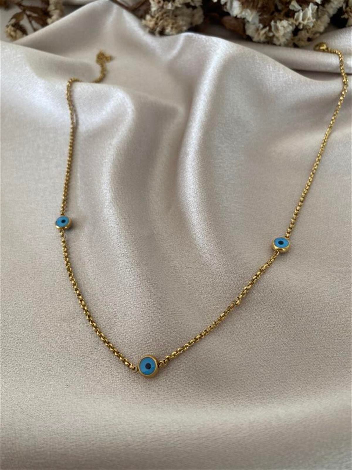 Nazar üç gözlü kolye