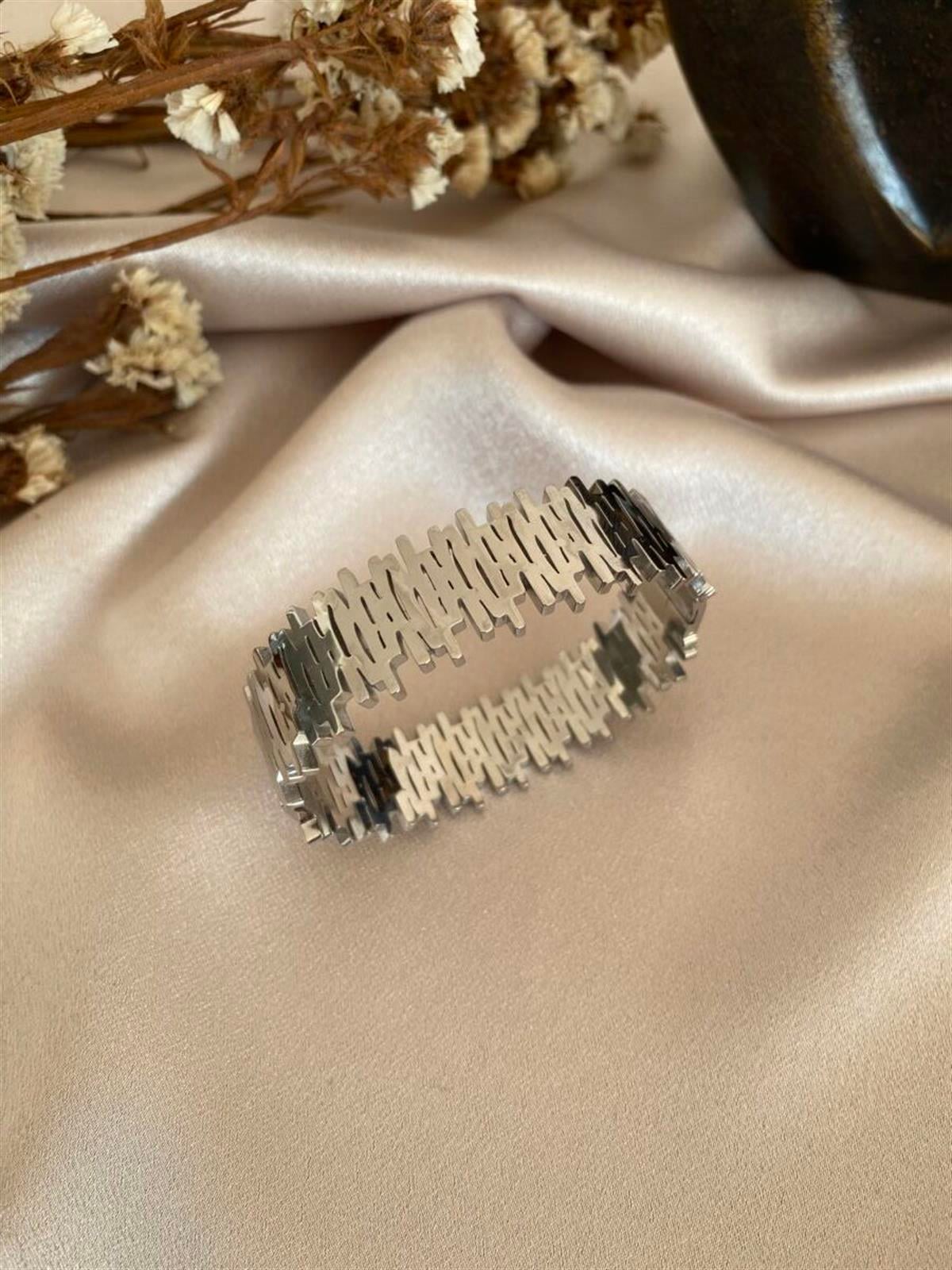 Ritm model gümüş kelepçe