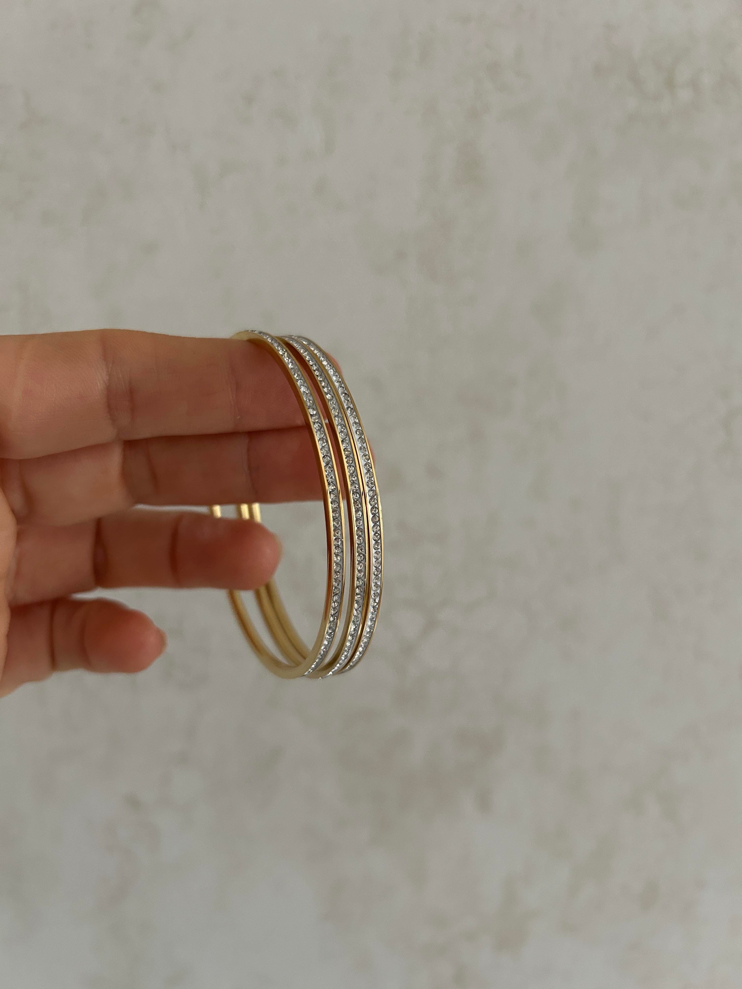 Taşlı Ajda bilezik bebe boy