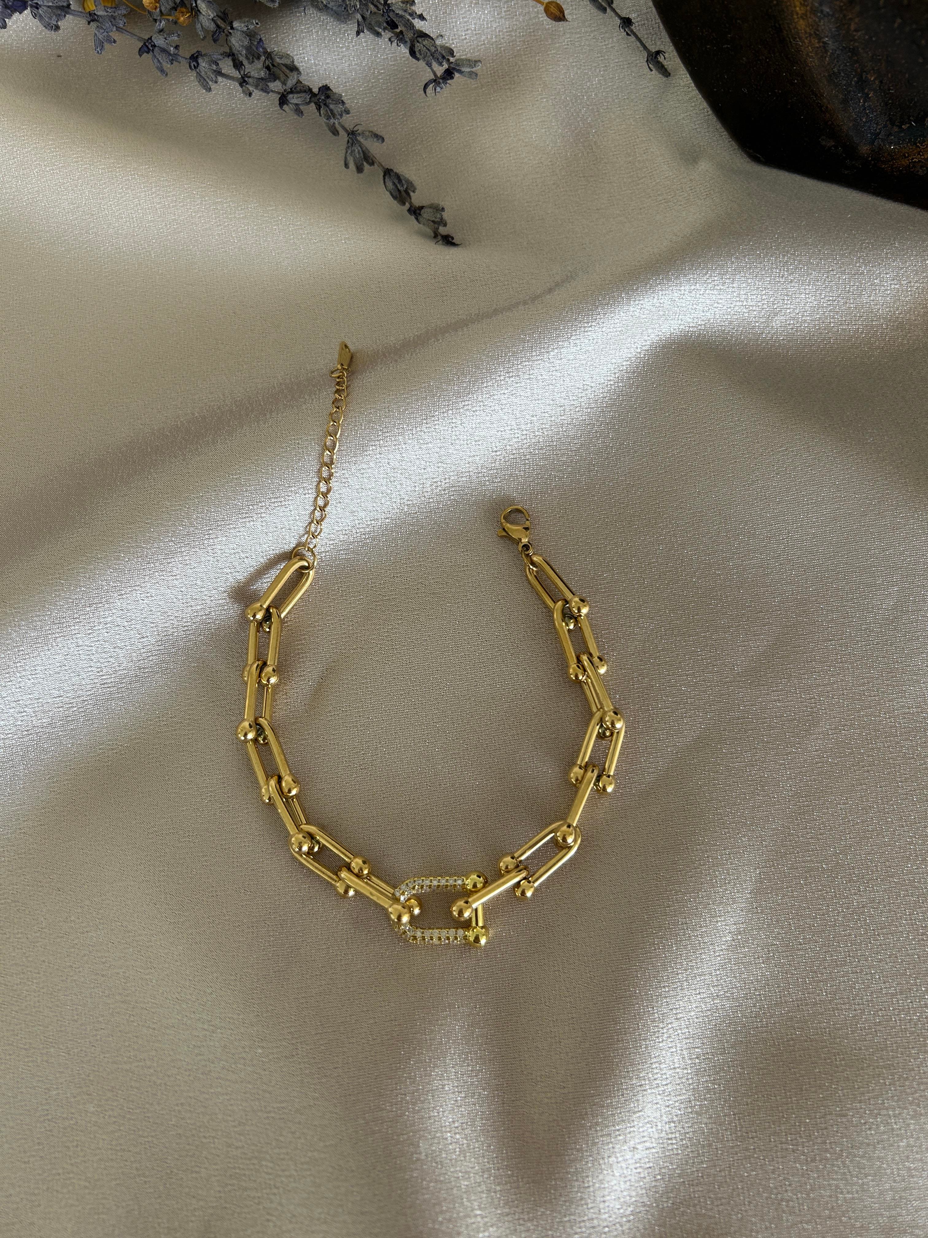 Taşlı Tiffany model çelik künye 