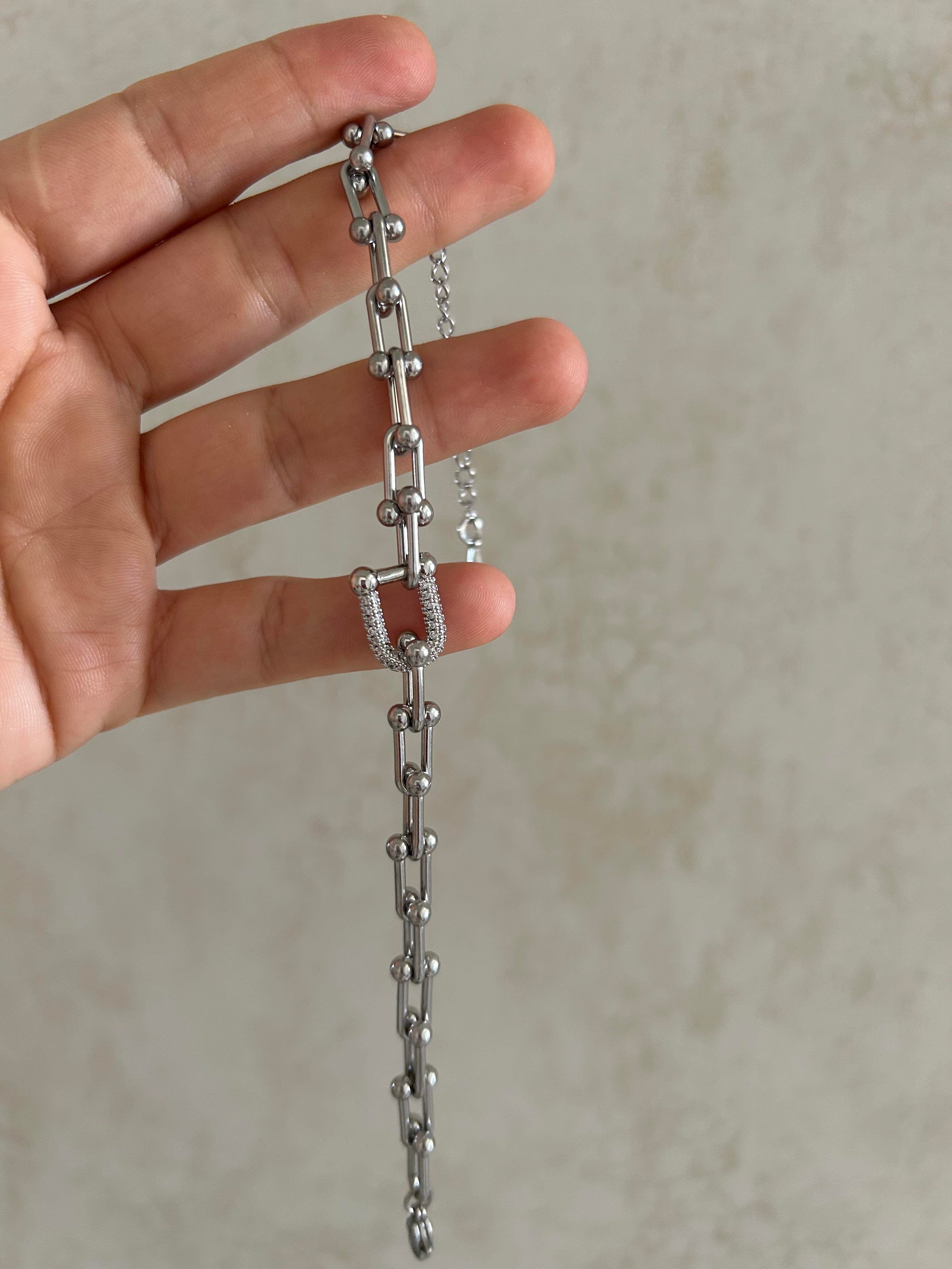 Taşlı Tiffany model gümüş 