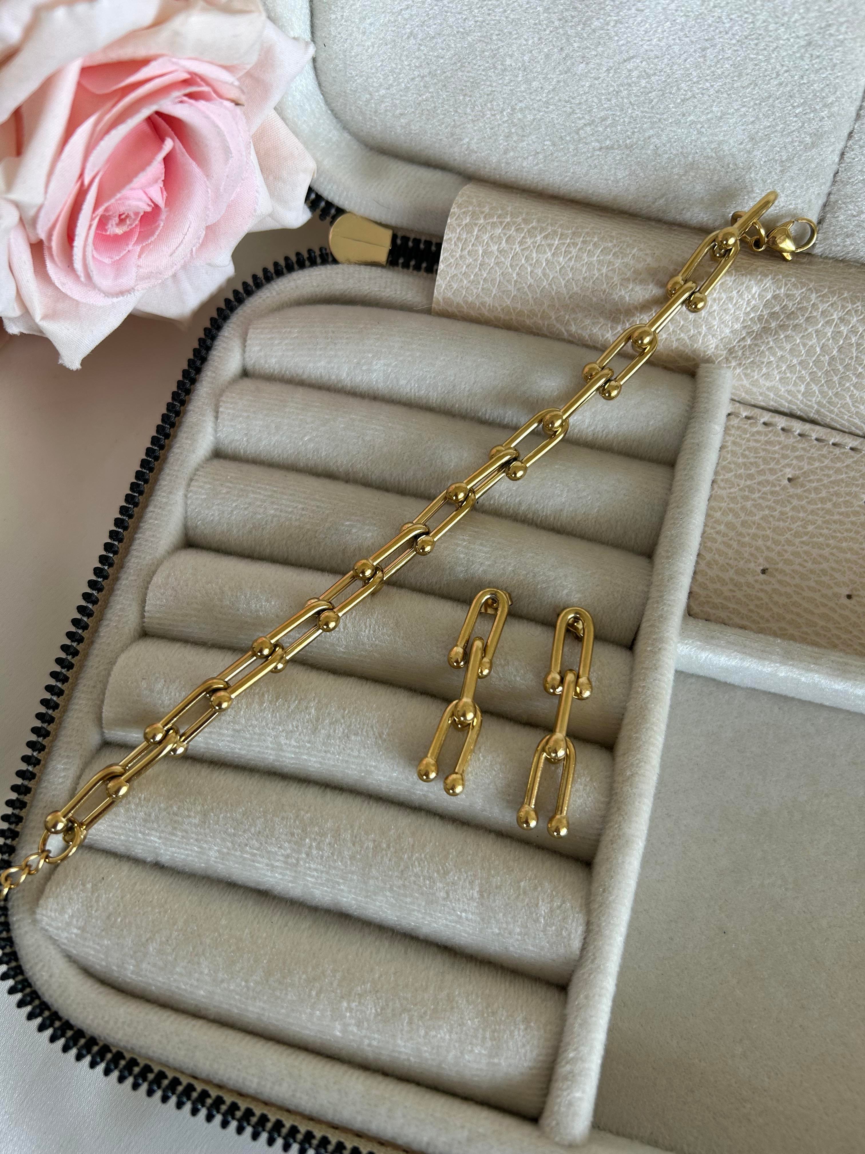 Tiffany model Çelik küpe