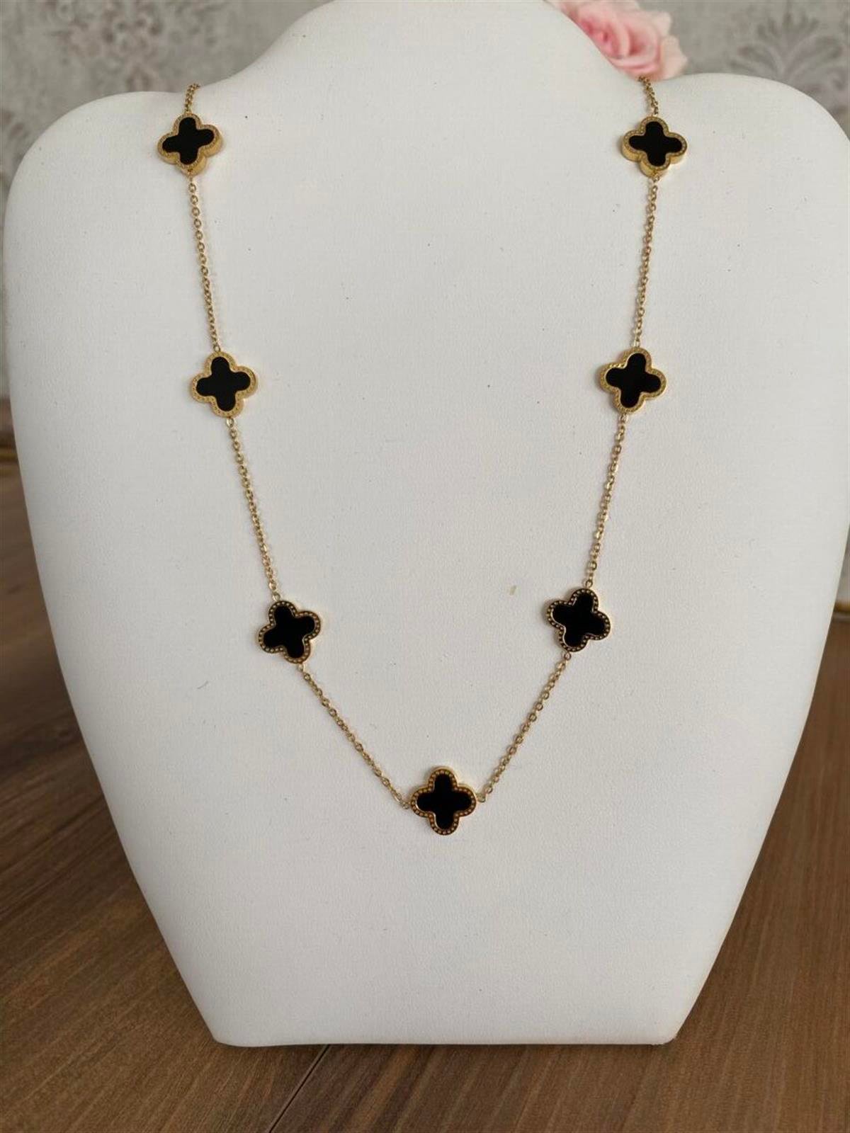 Van Cleef kolye Siyah