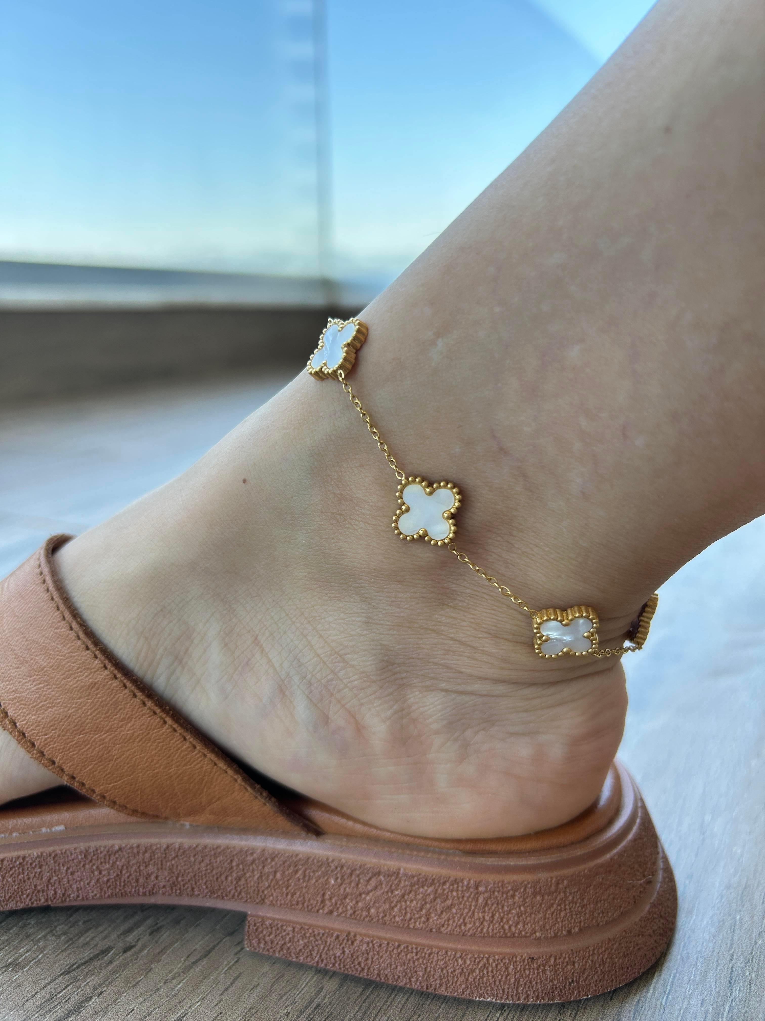 Van cleef Sedef Çelik halhal 