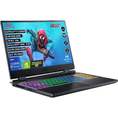 Acer Nitro 5 Intel Core i7-12650H 32GB 1TB SSD 8GB RTX4060 Linux 15.6