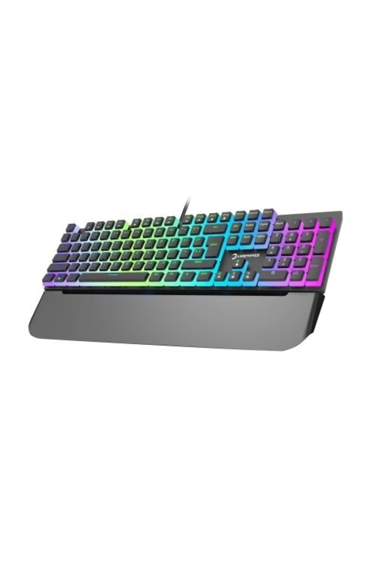 GAMEPOWER Suki Mekanik Mavi Switch Puding Keycaps Türkçe Q 104 Tuş USB Gaming Klavye