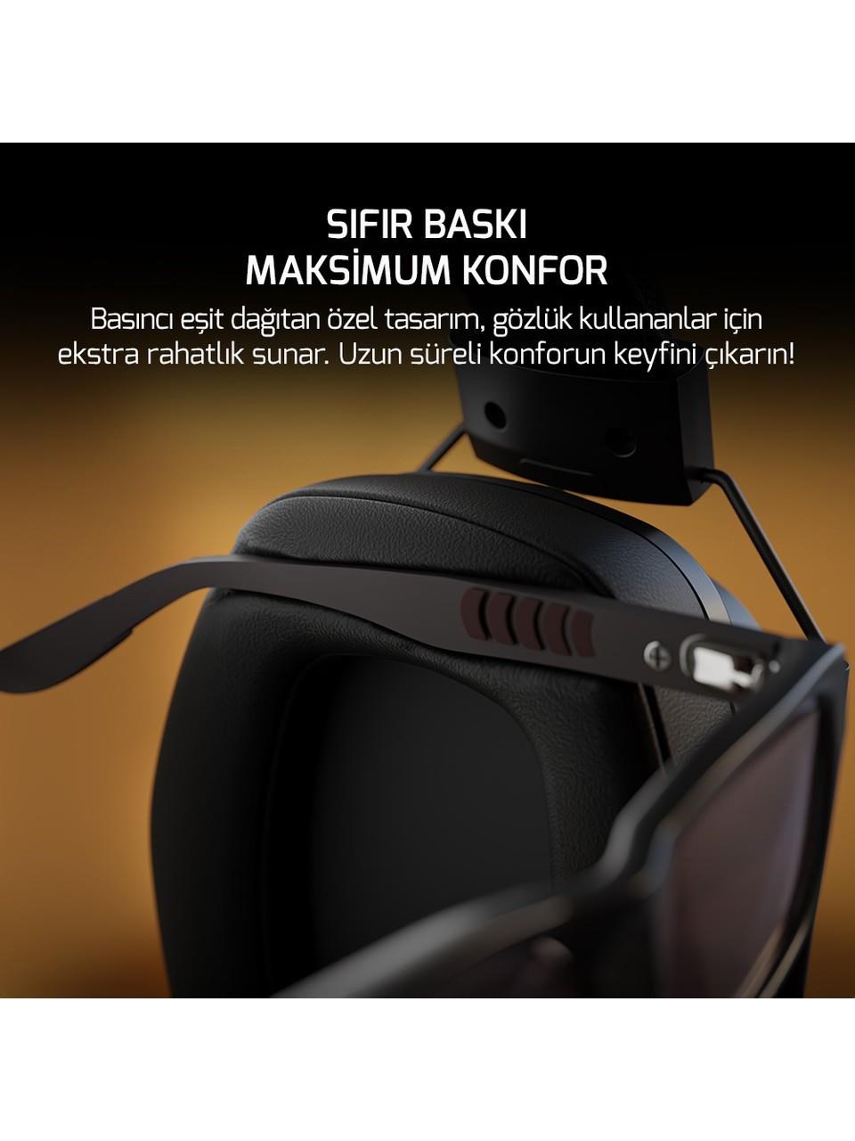Gamepower Kai Titanium Ultra Wireless 7.1 Surround Hi-Fi Rainbow Gaming (Oyuncu) Kulaklık
