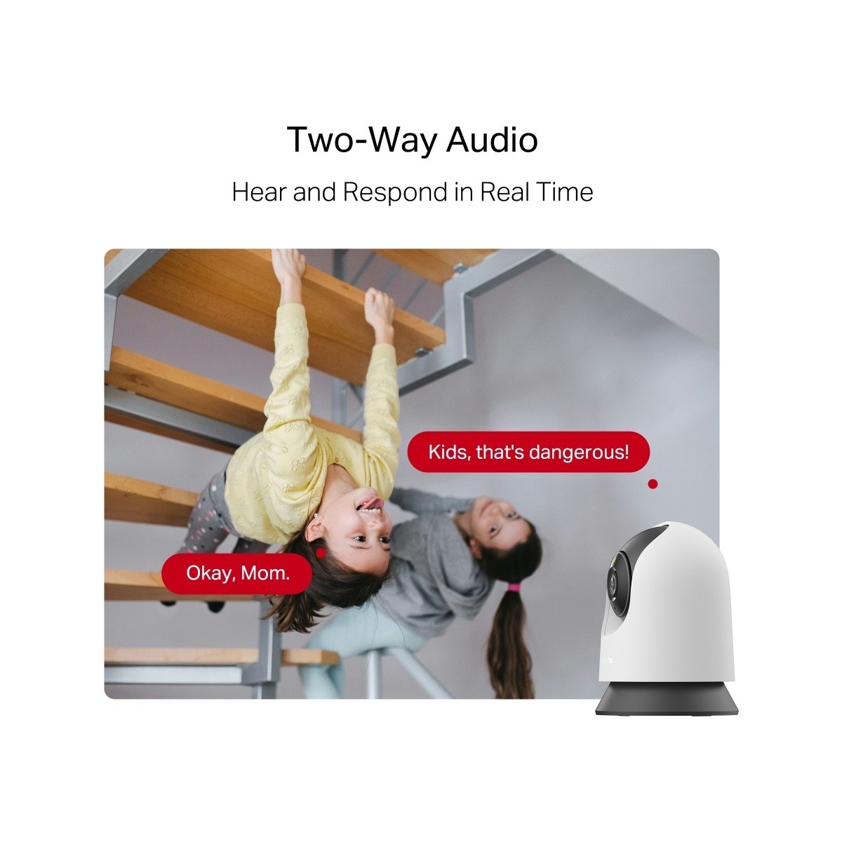 MERCUSYS MC210 | 2k 3mp Güvenlik Wi-Fi Kamerası | 360° Görüş | Gece Görüşü | Akıllı Hareket & Kişi Algılama | Çift Yönlü Ses | Microsd & Bulut Depolama