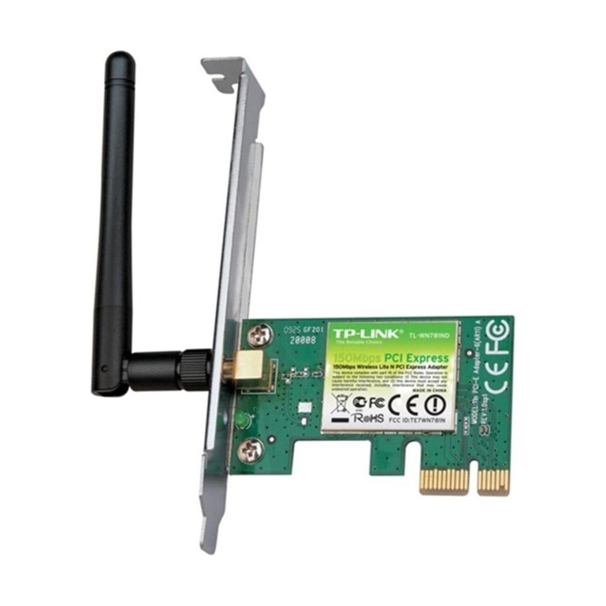 TP-LİNK TL-WN781ND 150 Mbps PCI Express Kablosuz Adaptör Yüksek Performanslı Oyun ve Grafik İçin