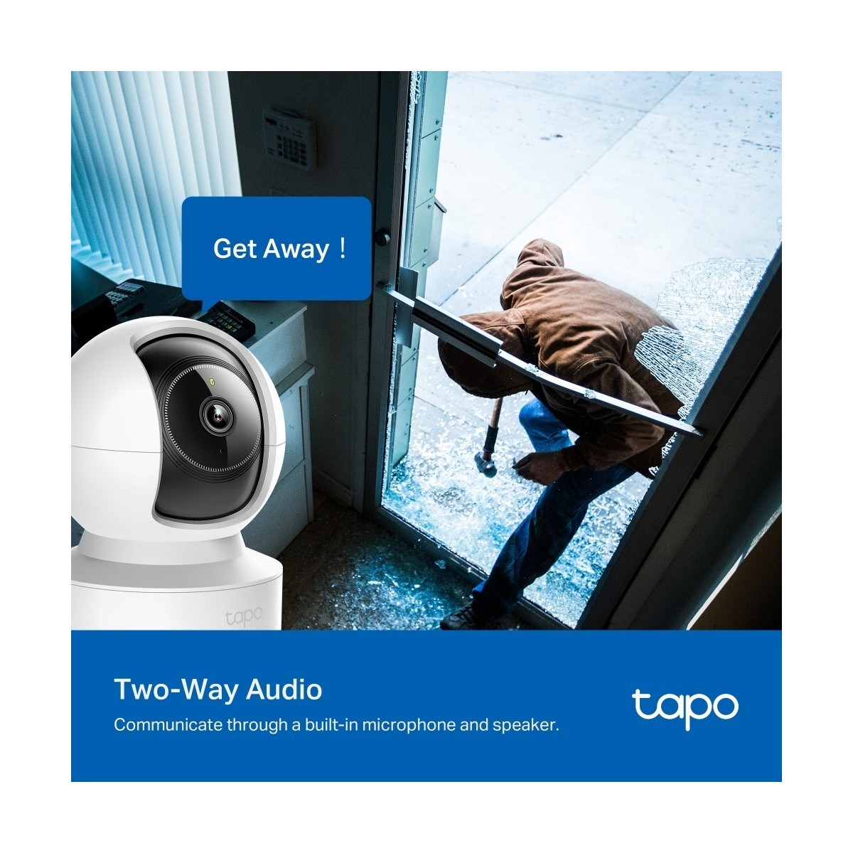 TP-LİNK Tapo C222 | İç Mekan Wi-Fi/Ethernet Güvenlik Kamerası | 2K 4MP | AI Hareket Takibi | 360° Görüş | 9m Gece Görüşü | Çift Yönlü Ses | Bulut & Yerel Depolama | Bebek Ağlaması Tespiti