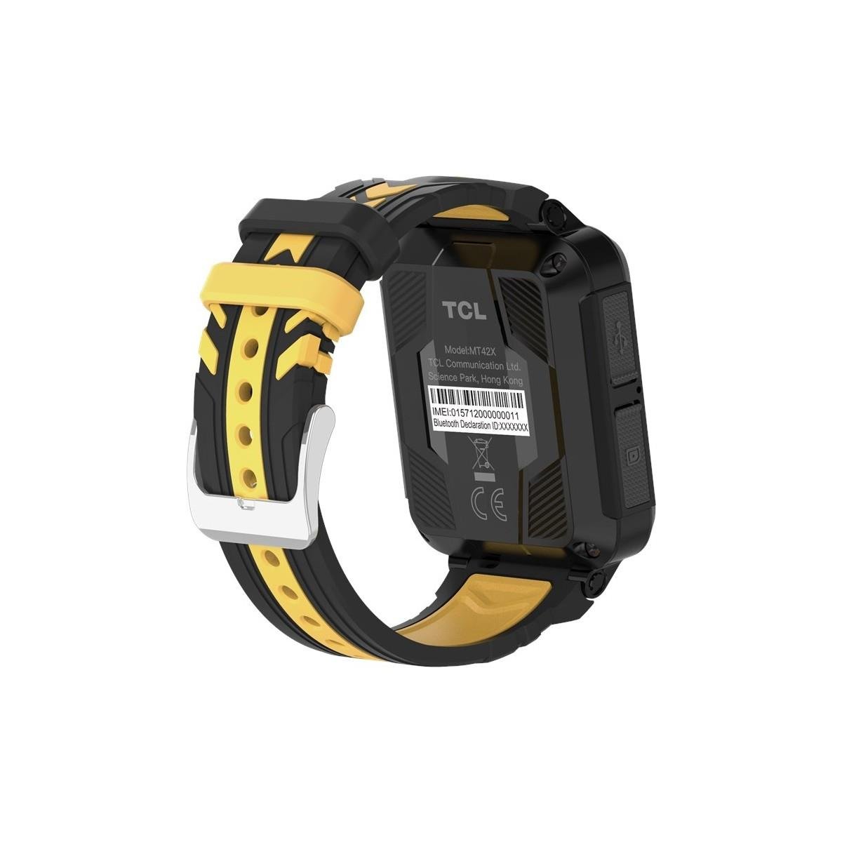 TCL MT42X Movetıme Akıllı Çocuk Saati Siyah & Sarı