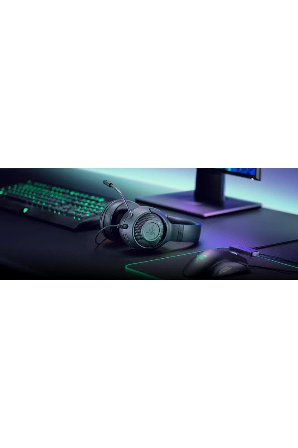 Razer Kraken X Lite 7.1 Surround Mikrofonlu Kablolu Gaming Kulaklık RZ04-02950100-R381