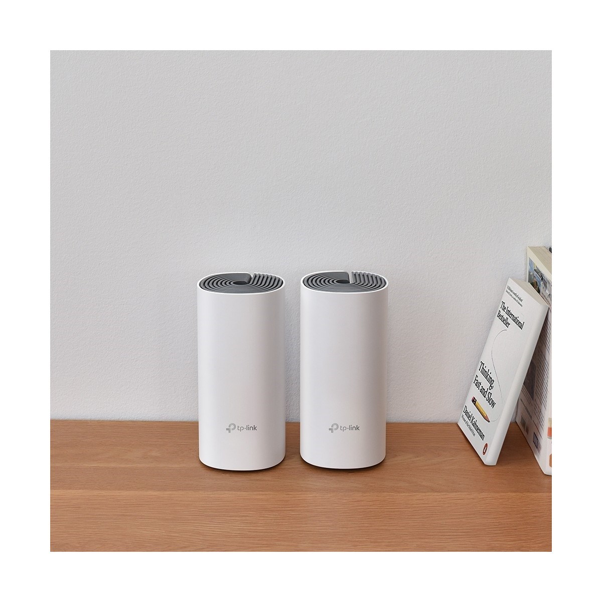 TP-LİNK Deco E4 (2-Pack) | Wi-Fi 5 Mesh Sistemi | AC1200 Mbps Hız | Fiber Uyumlu | Çift Bant | 100 Mbps Port | 100 Cihaz | 260 m² Kapsama | WPA3 | Mobil Uygulama ile Kolay Kurulum