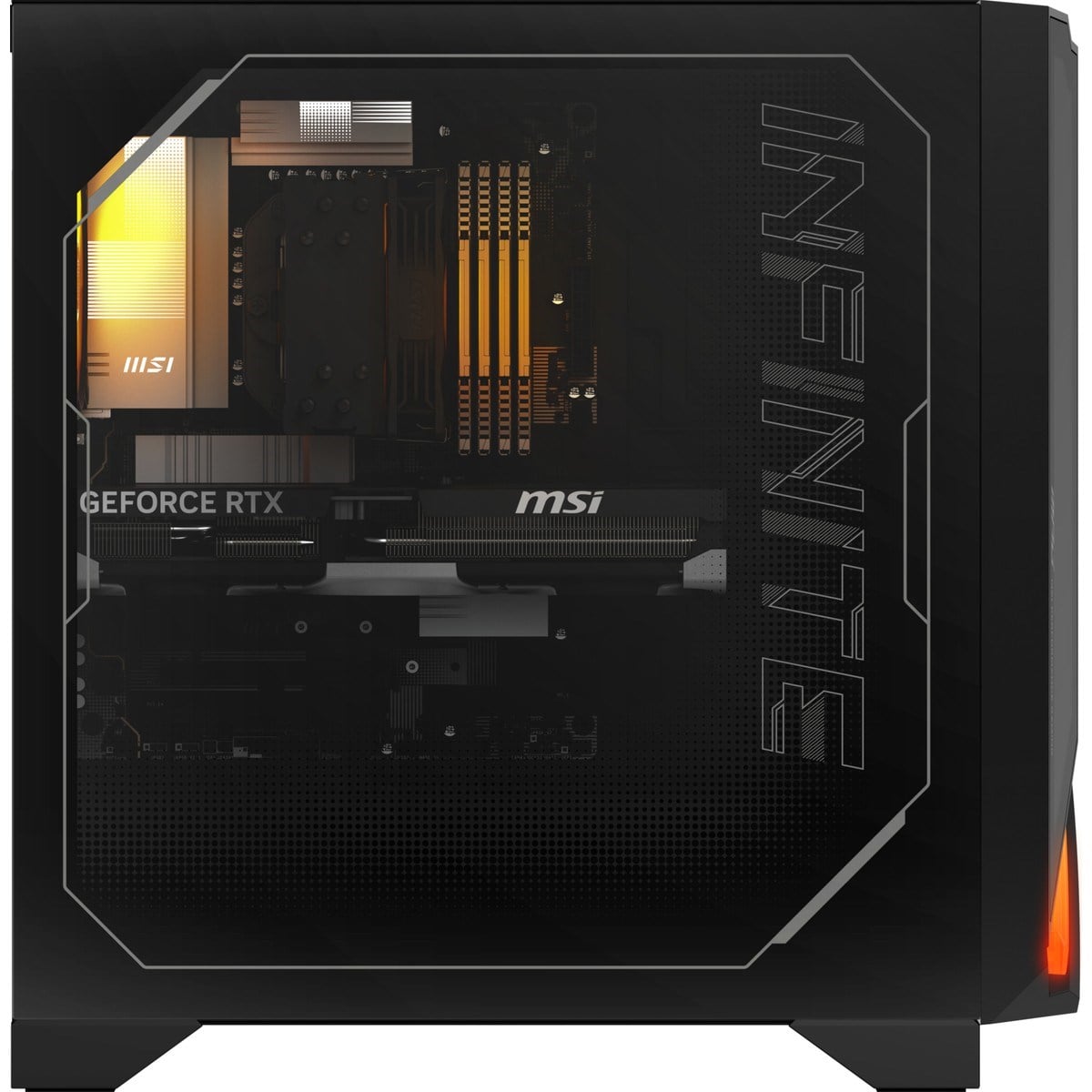 Msı Mpg Infınıte Z3 9NVPR7-105EU Amd Ryzen 7 9700X 32GB 1tb SSD RTX5070 Windows 11 Home Masaüstü Bilgisayar