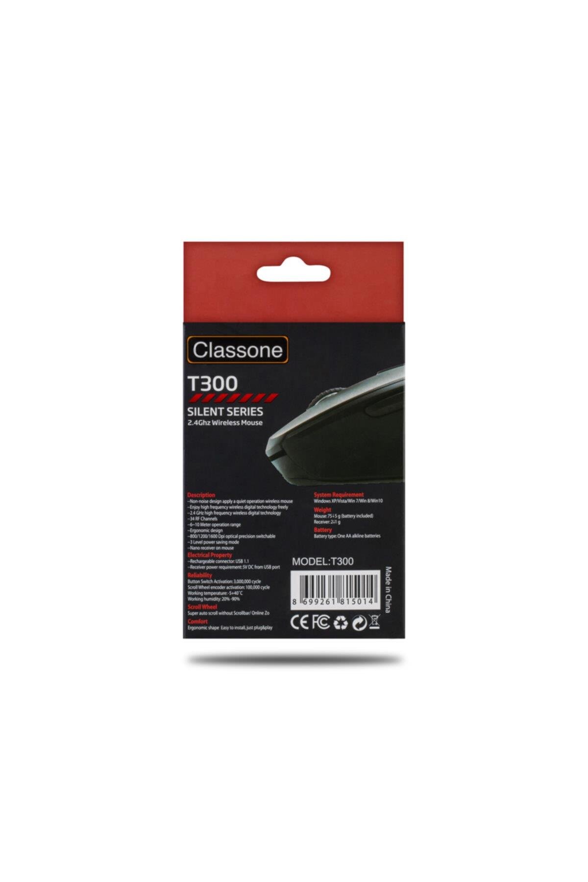 T300 2.4 Ghz Wireless Kablosuz Mouse