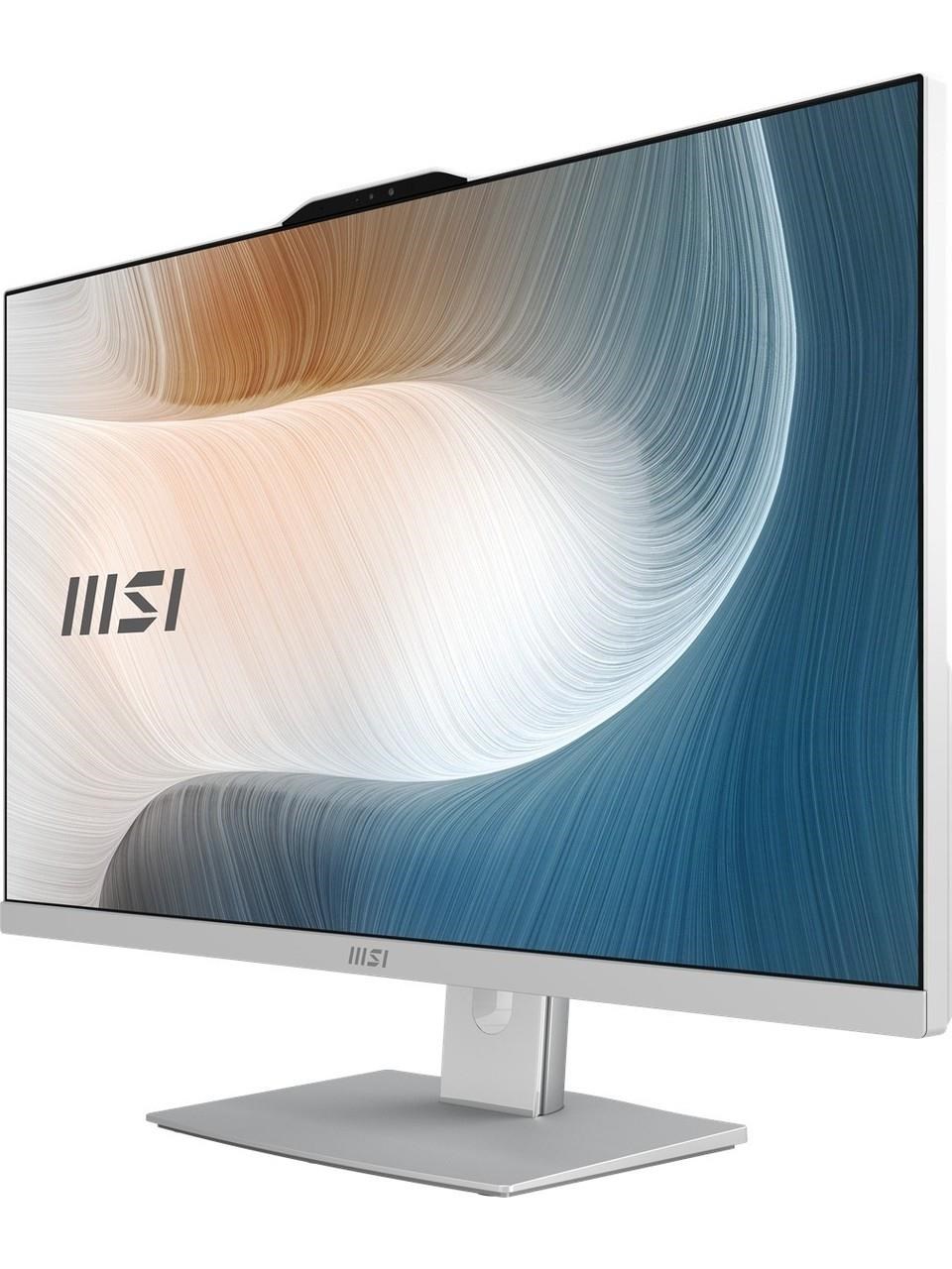 MSI MODERN AM272P 1M-1095XEU 27 FHD 16:9 (1920X1080) CORE 7 150U 16GB DDR5 1TB SSD FDOS BEYAZ AIO PC