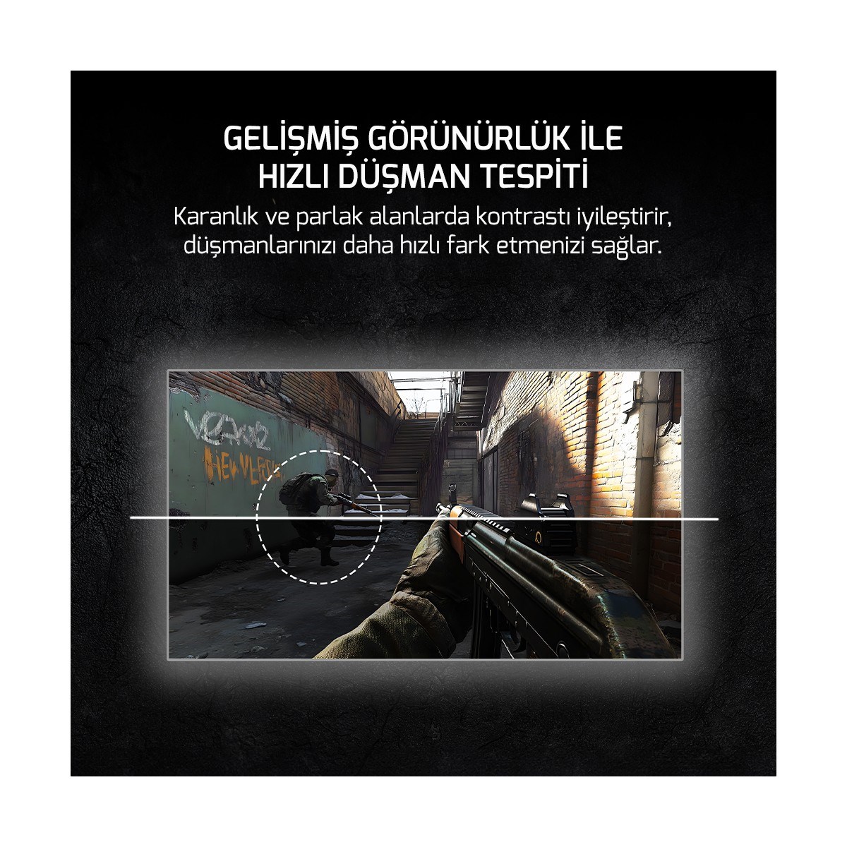 GAMEPOWER Sonic V40 27'' 240Hz 0.5ms Fast IPS Fhd Rgb Gaming Monitör (Sıfır Ölü Piksel Garantili)