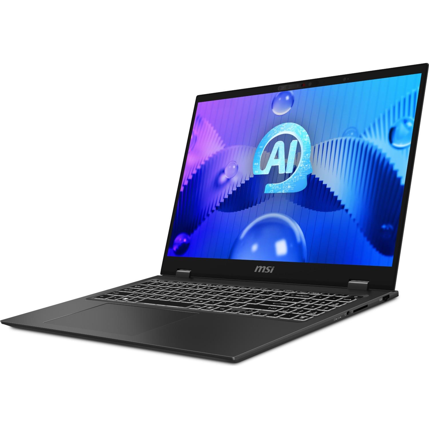 MSI PRESTIGE 16 AI STUDIO B1VFG-027TR Intel Core Ultra 7 155H 32GB 2TB SSD RTX4060 Windows 11 Home 16