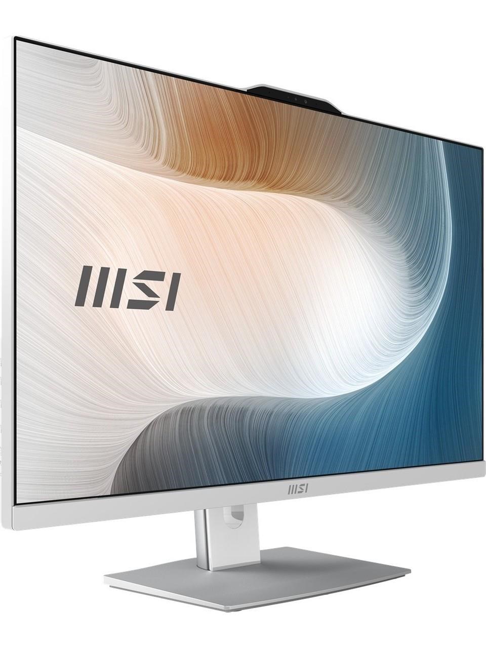MSI MODERN AM272P 1M-1095XEU 27 FHD 16:9 (1920X1080) CORE 7 150U 16GB DDR5 1TB SSD FDOS BEYAZ AIO PC