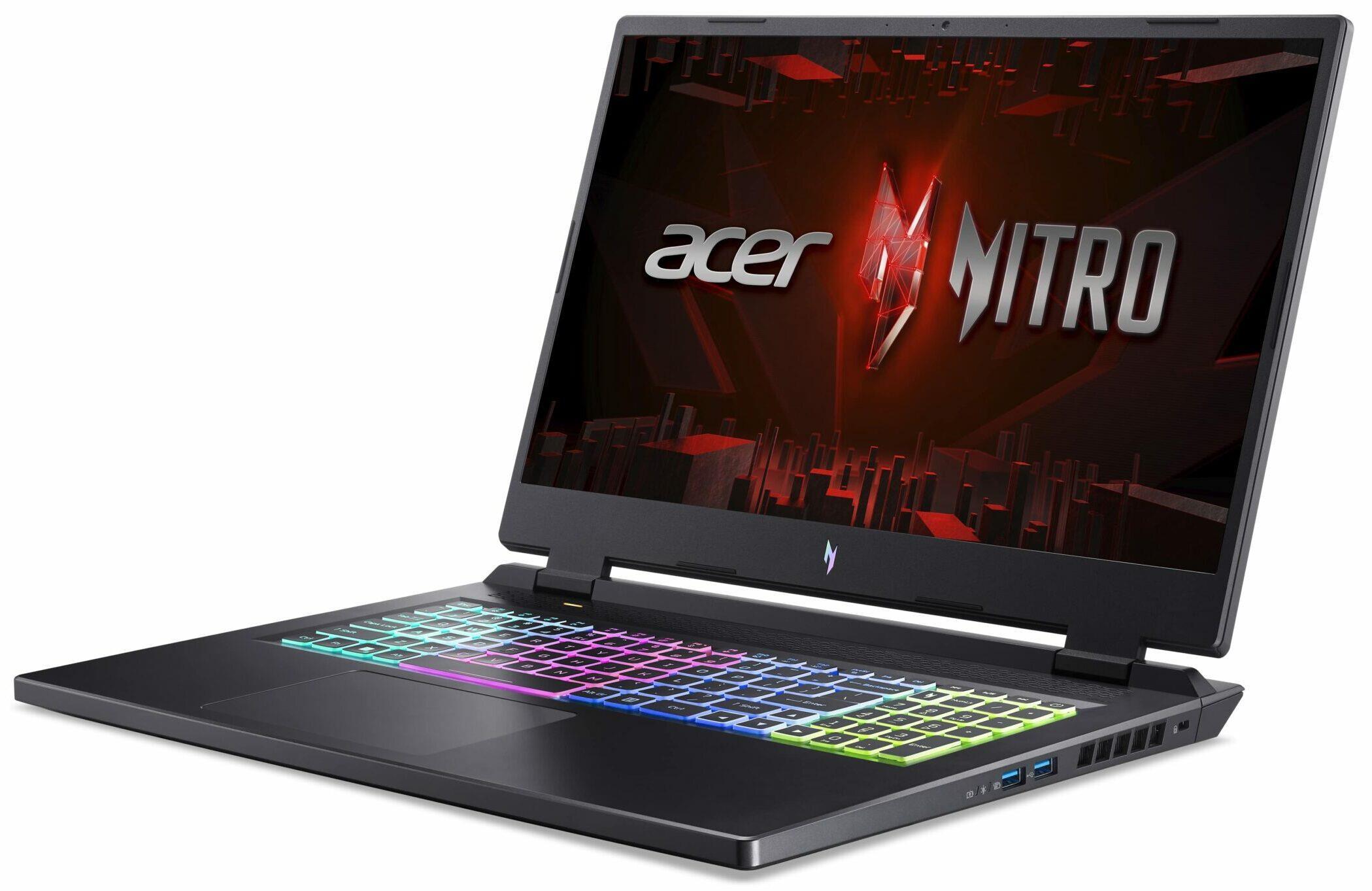 Acer Nitro 17 NH.QL1EY.003-32 Ryzen 7-7735HS 32GB 1TB SSD RTX4050-8GB 17.3