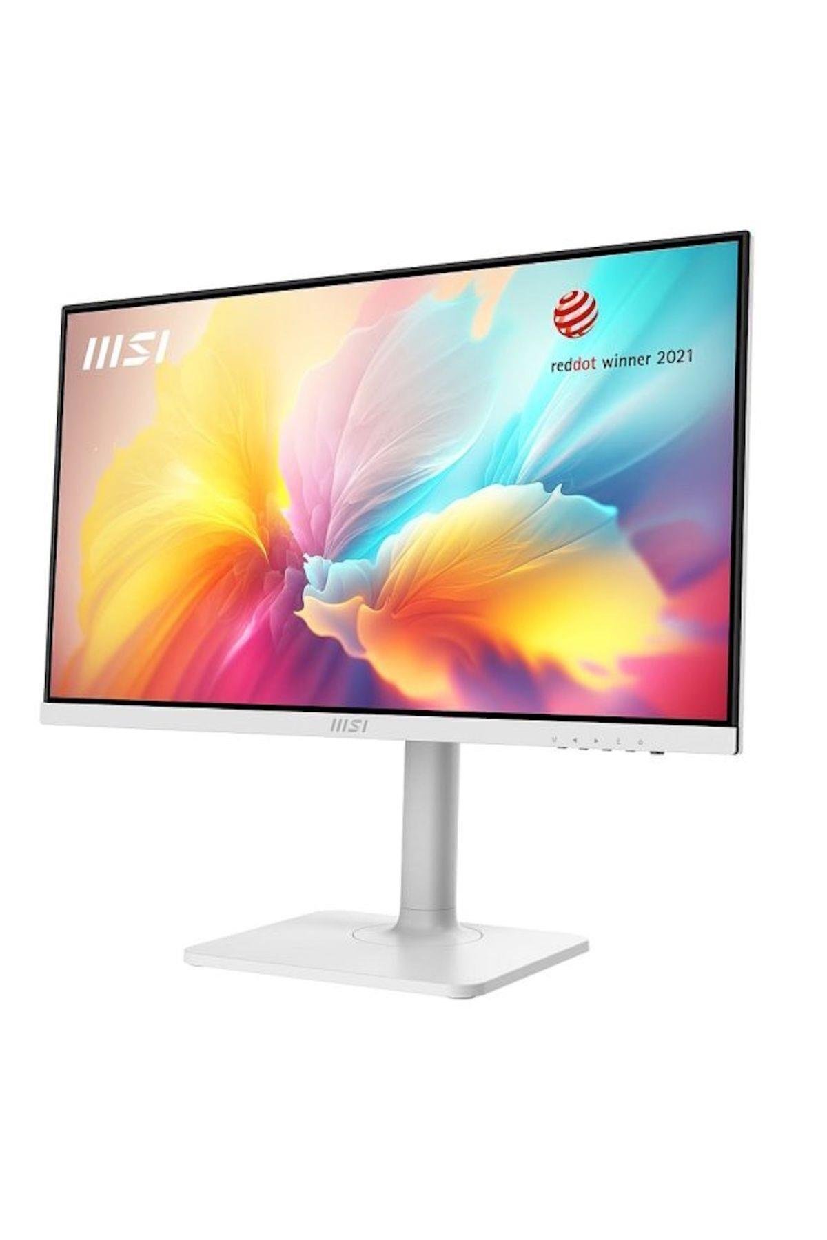 MSI MODERN MD2412PW 23.8 inç 100 Hz 1ms Full HD Adaptive Sync IPS Beyaz Monitör