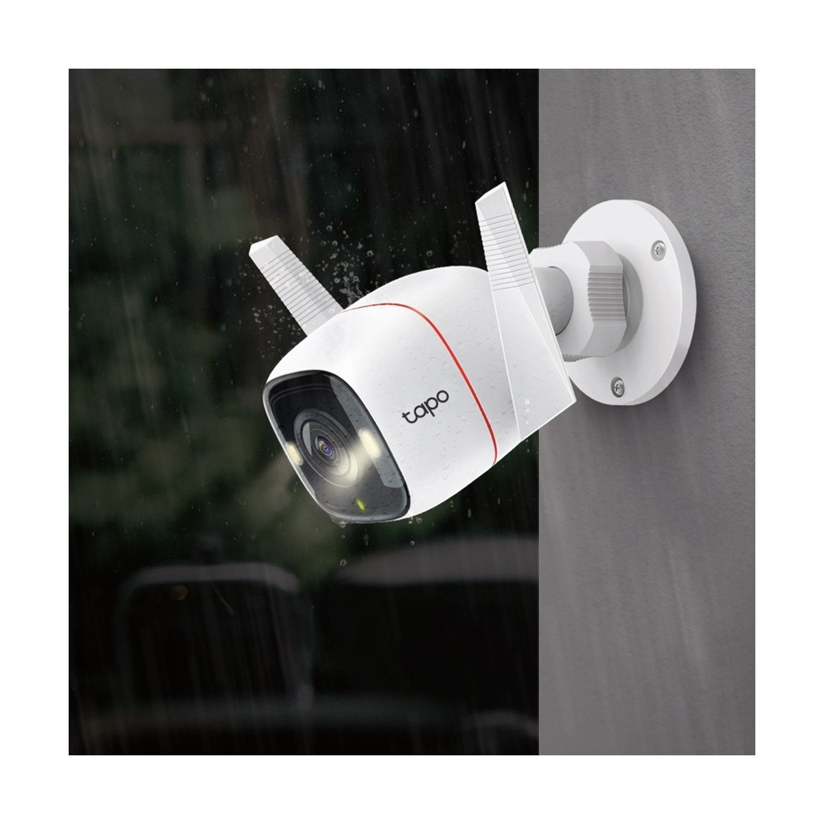 TP-LİNK Tapo C320WS | Dış Mekan Wi-Fi Güvenlik Kamerası | 2K 4MP QHD | Hareket Algılama | IP66 Su Geçirmez | 30m Starlight Gece Görüşü | Çift Yönlü Ses | Sesli ve Işıklı Alarm | Bulut/Yerel Depolama