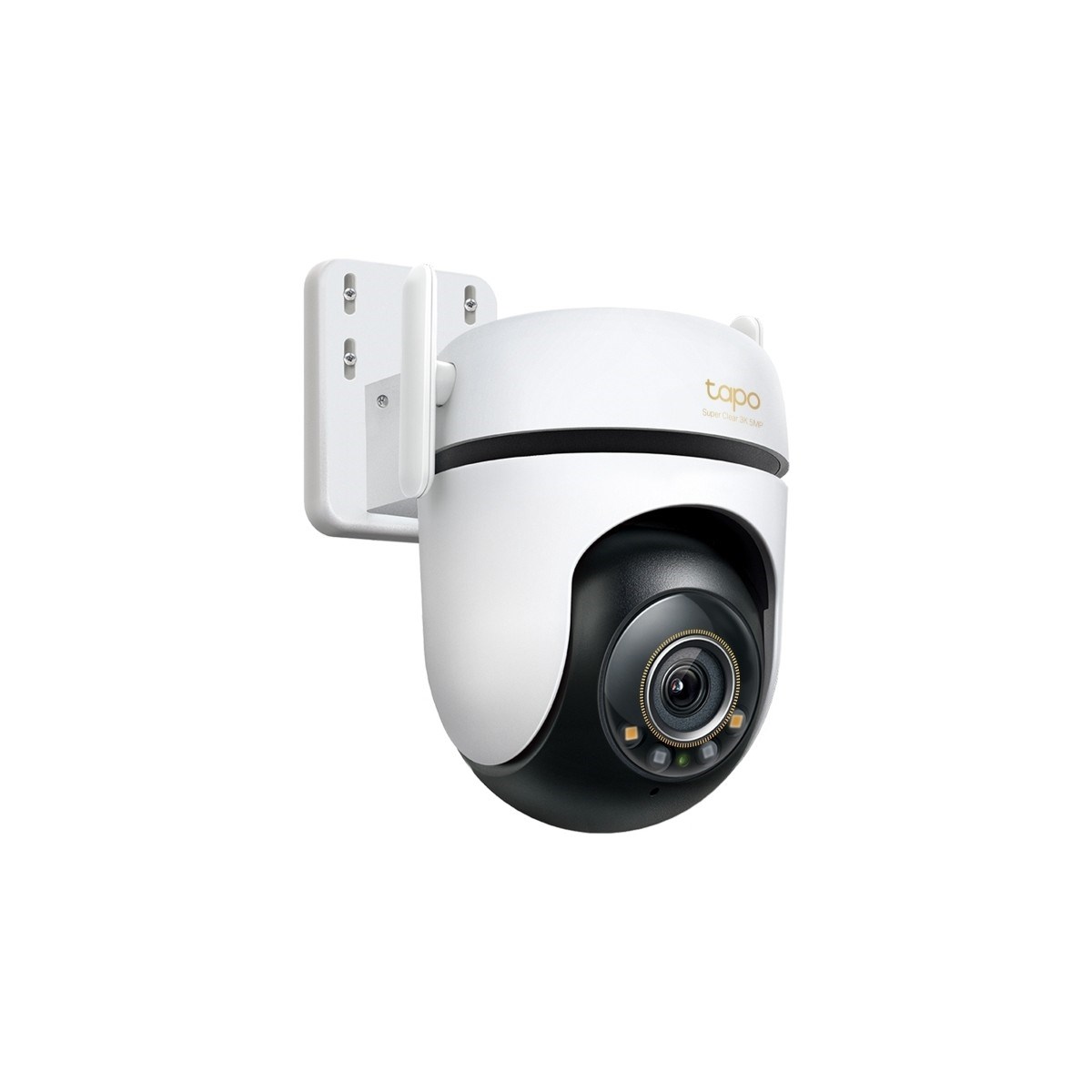 TP-LİNK Tapo C530WS | Dış Mekan Wi-Fi Güvenlik Kamerası | 3K 5MP Canlı Görüntü | Starlight Renkli Gece Görüşü | 360° Pan/Tilt | AI Kişi/Evcil Hayvan/Araç Algılama | IP66 Su & Toz Geçirmez
