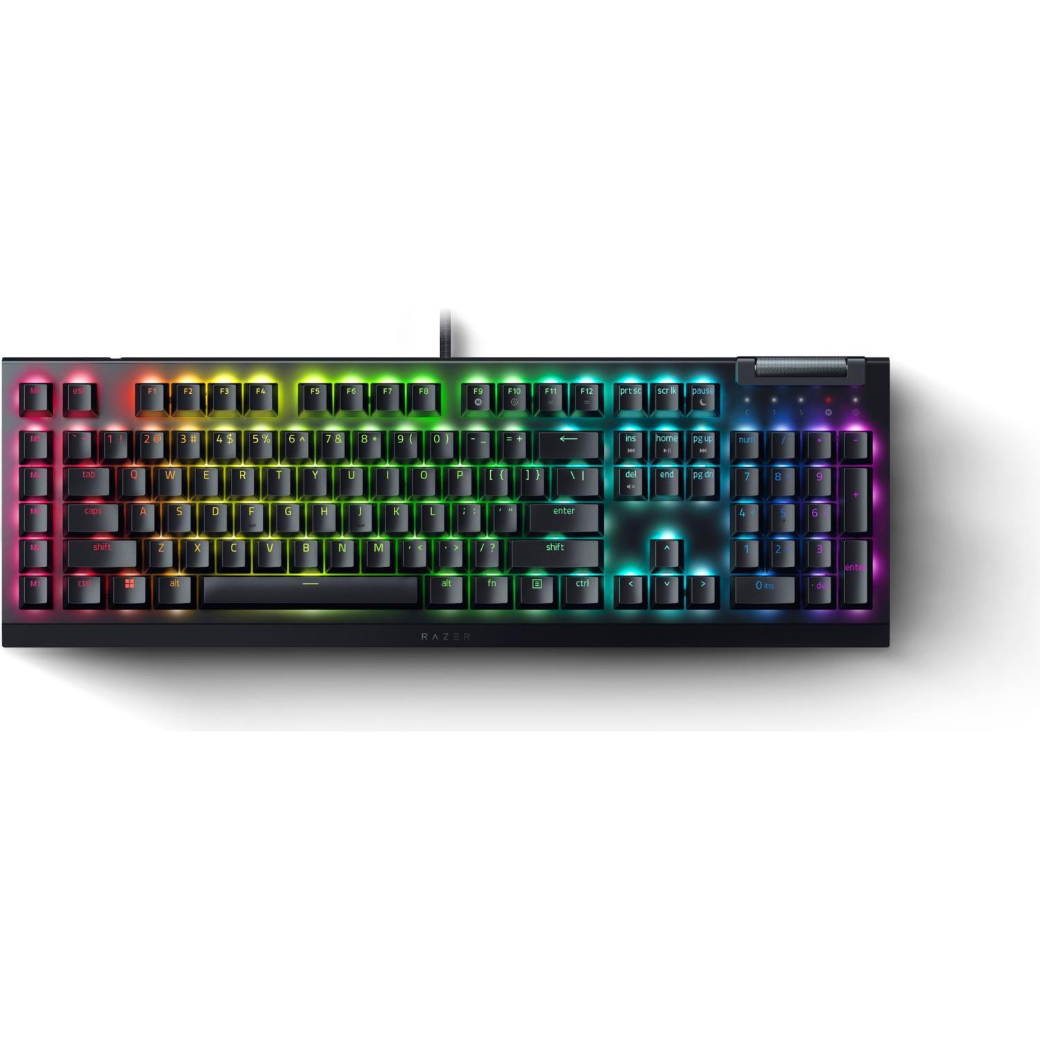 Razer Blackwidow V4 X Green Switch Kablolu Gaming Klavye - RZ03-04701200-R3L1