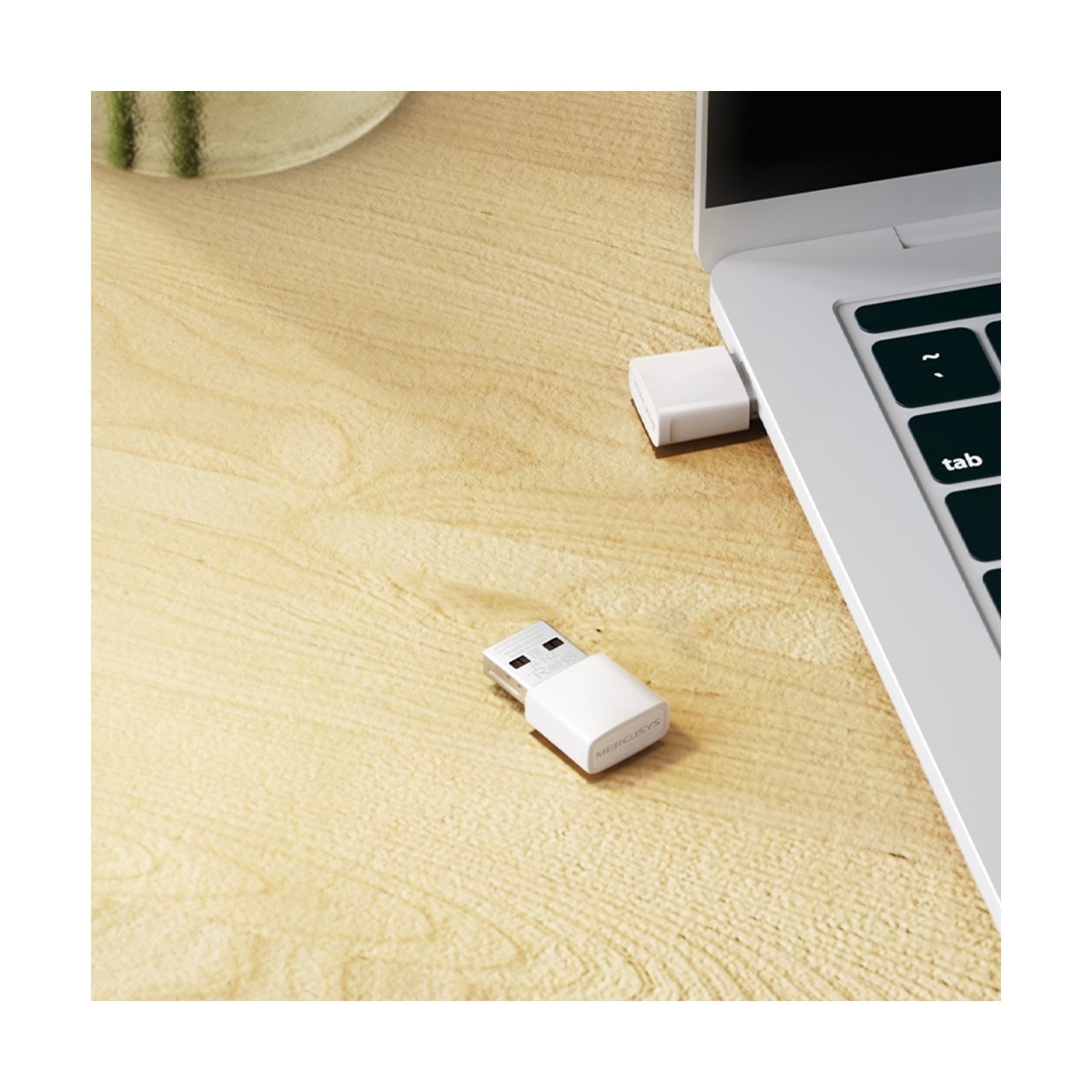 MERCUSYS MA30N | AC1300 Mbps Dual‑Band Wi‑Fi 5 Nano USB Adaptör | MU‑MIMO | Tak & Çalıştır | Windows 10/11