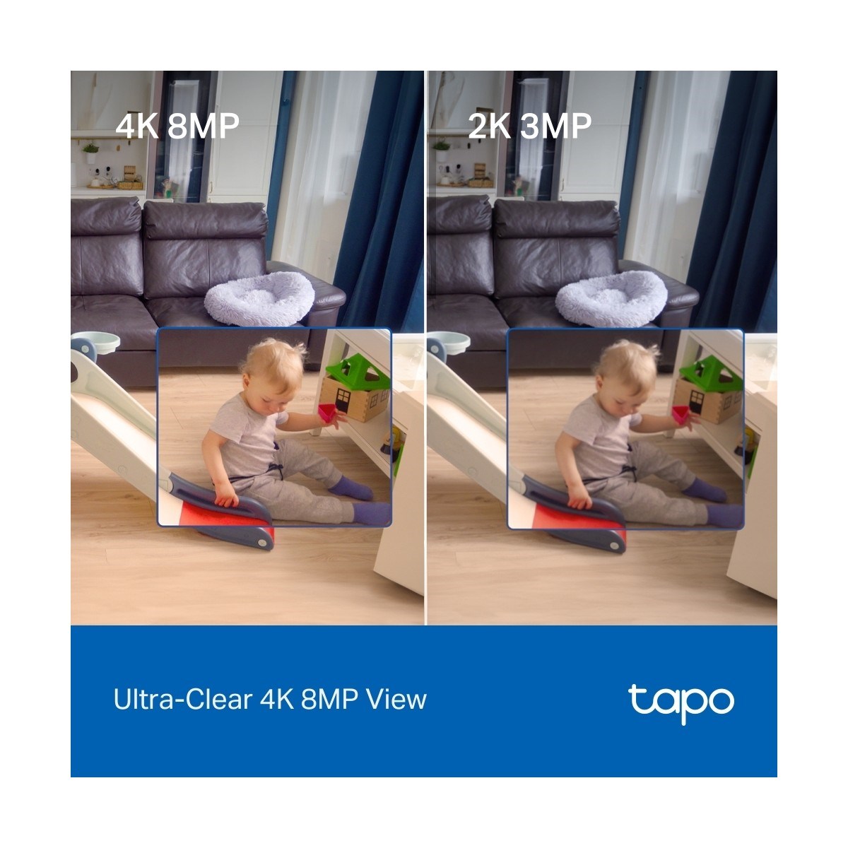 TP-LİNK Tapo C260 | Akıllı Wi-Fi Güvenlik Kamerası | 4K 8mp | Yüz Tanıma | Aı Algılama | Gelişmiş Gece Görüşü | Fiziksel Gizlilik | 360° Görüntüleme | Çift Yönlü Ses | Microsd & Bulut Destekli