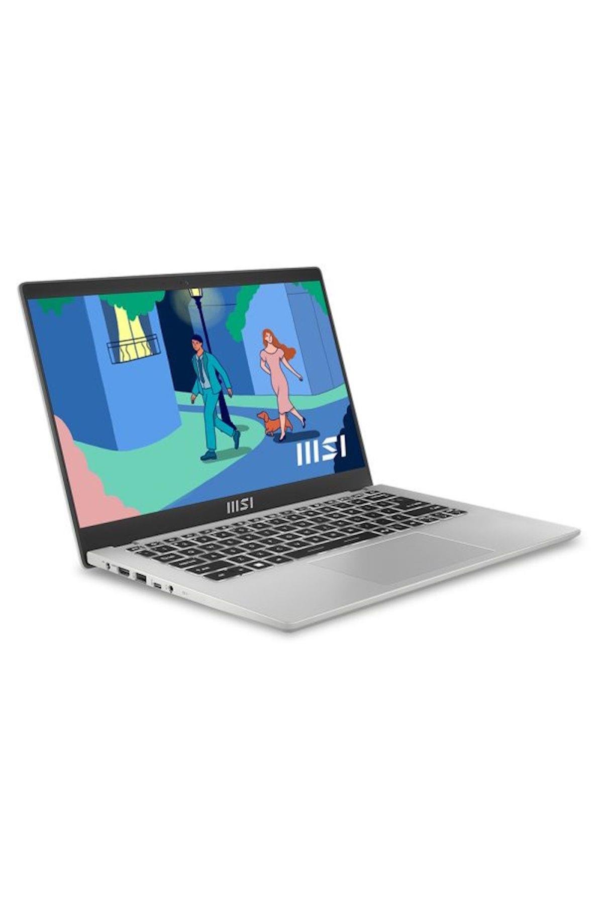 MSI Modern 14 C12MO-862XTR Intel Core i5-1235U 8GB DDR4 512GB SSD 14 inç 60Hz Full HD FreeDos Laptop