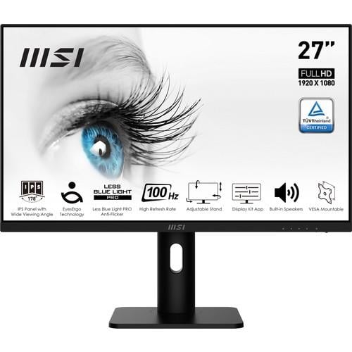 MSI 27 PRO MP273AP 1920x1080 (FHD) FLAT IPS 100HZ 1MS FREESYNC PIVOT MONITOR