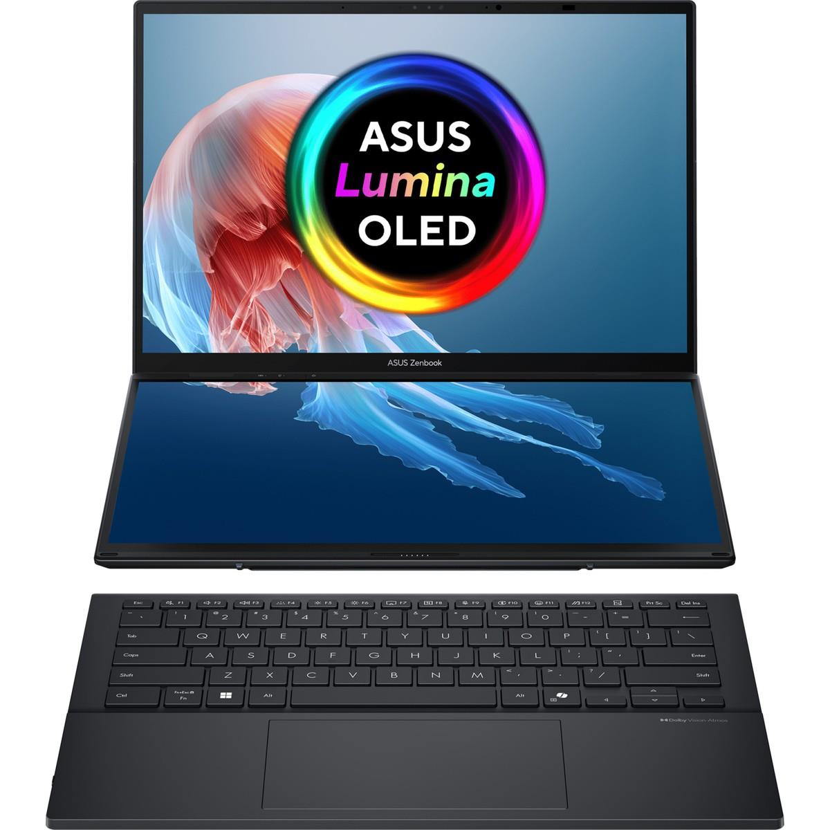 Zenbook Duo UX8406 UX8406CA-PZ210W Intel Ultra 9 285H 32GB Ram 2tb SSD 14 Inç OLED 120Hz Dokunmatik Windows 11 Taşınabilir Bilgisayar