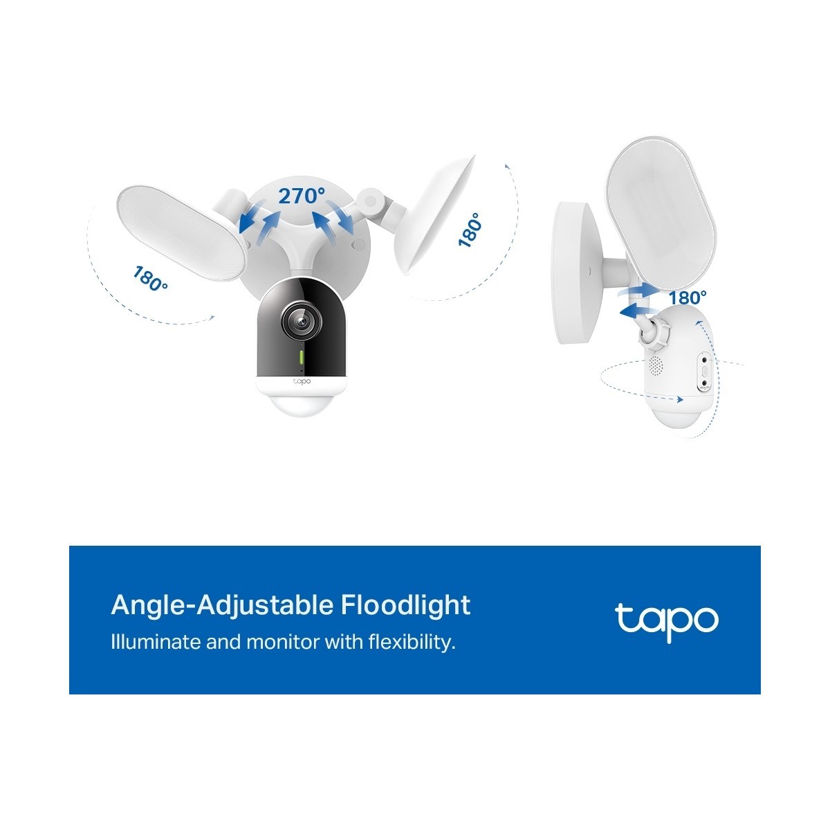 TP-LİNK Tapo C720 | Akıllı Projektör Kamerası | 2K QHD | 2800 Lumen | Hareketle Aktifleşen Projektör | Yapay Zeka Desteği | IP65 Su Geçirmez | Yerel ve Bulut Depolama