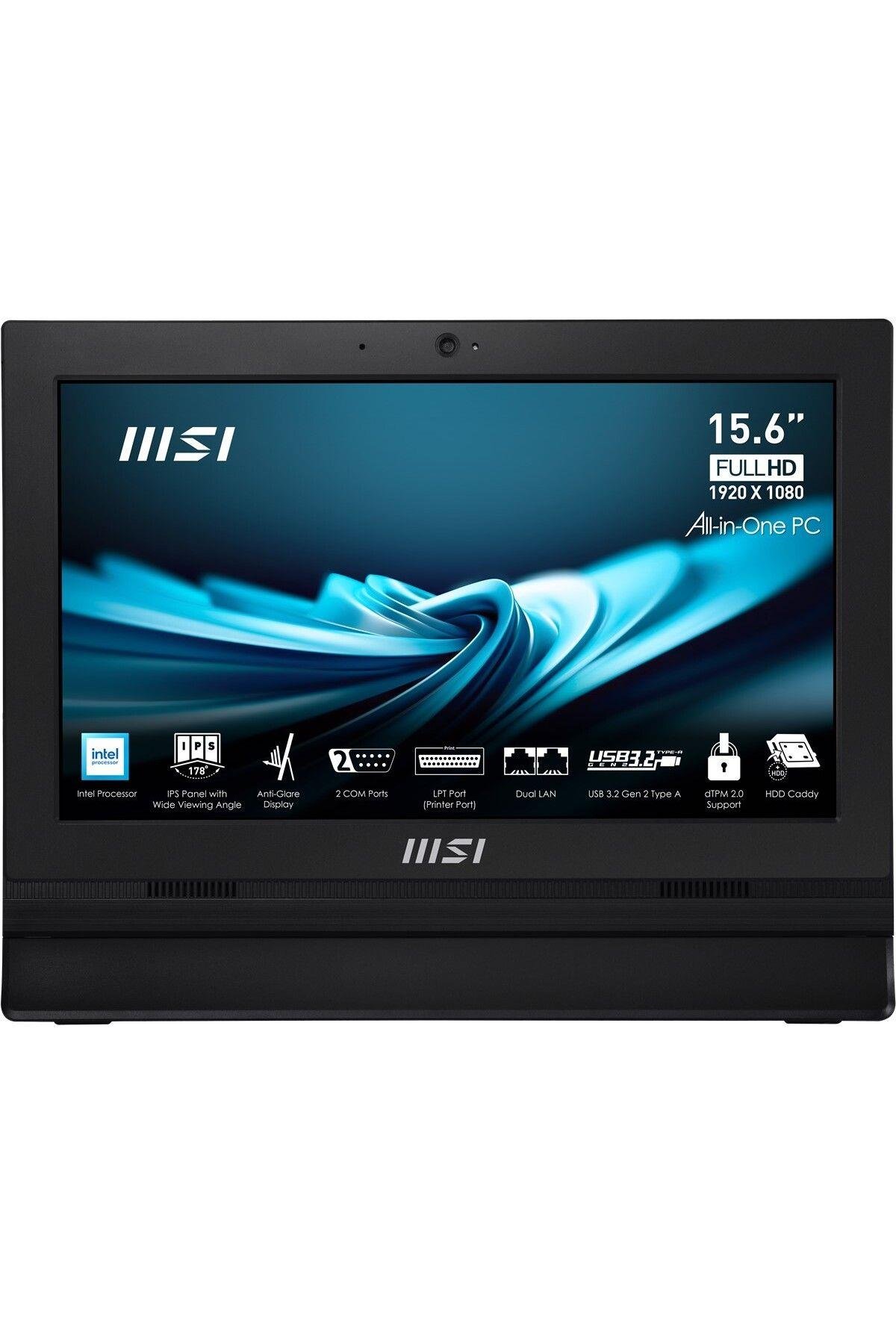 MSI PRO AP162T ADL-017XEU 15.6 FHD 16:9 (1920X1080) N100 4GB DDR4 256GB SSD DOS AIO PC