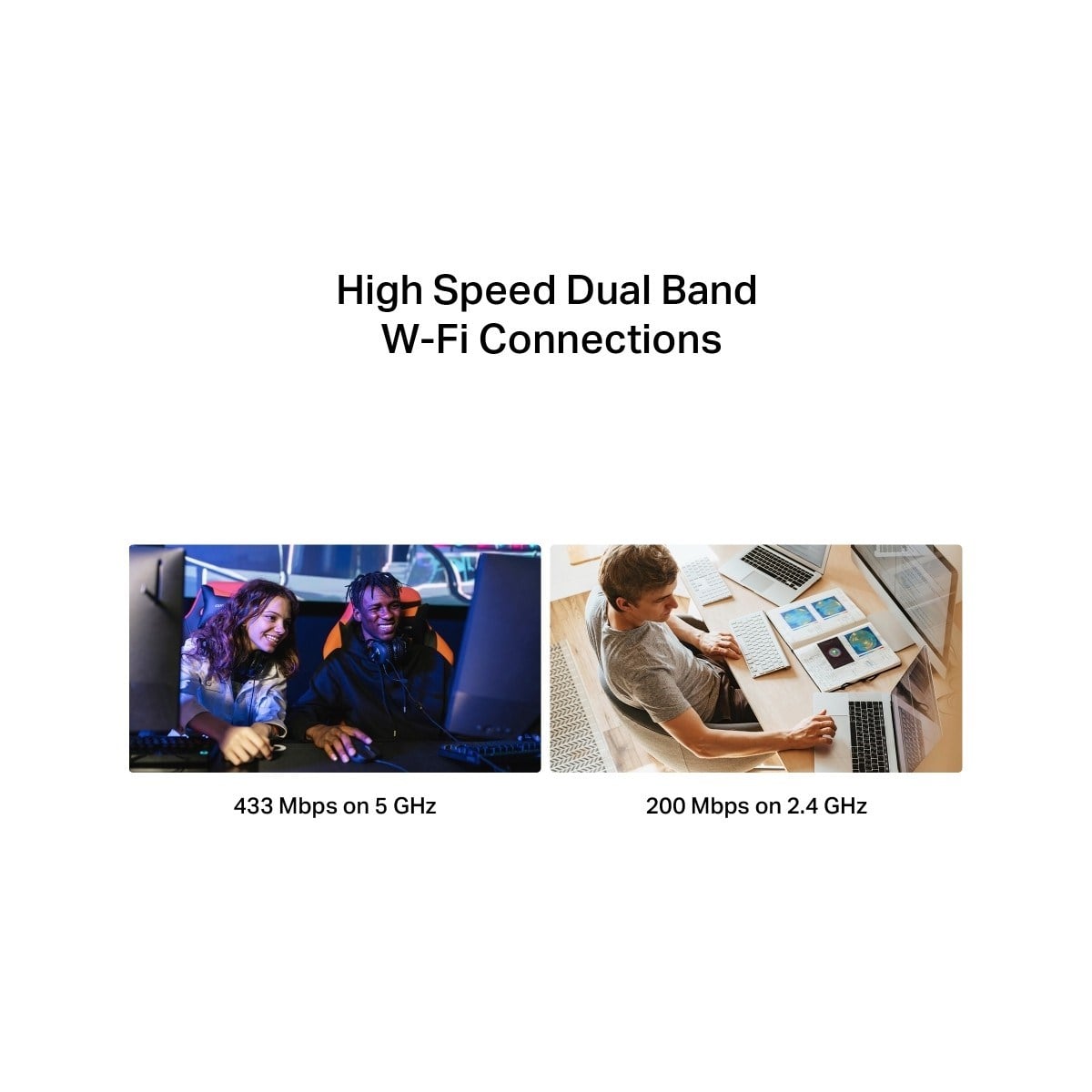 MERCUSYS MA20N | AC650 Mbps Dual-Band Wi‑Fi 5 Nano USB Adaptör | Kompakt & Tak‑Çalıştır | WPA3 | Windows 10/11