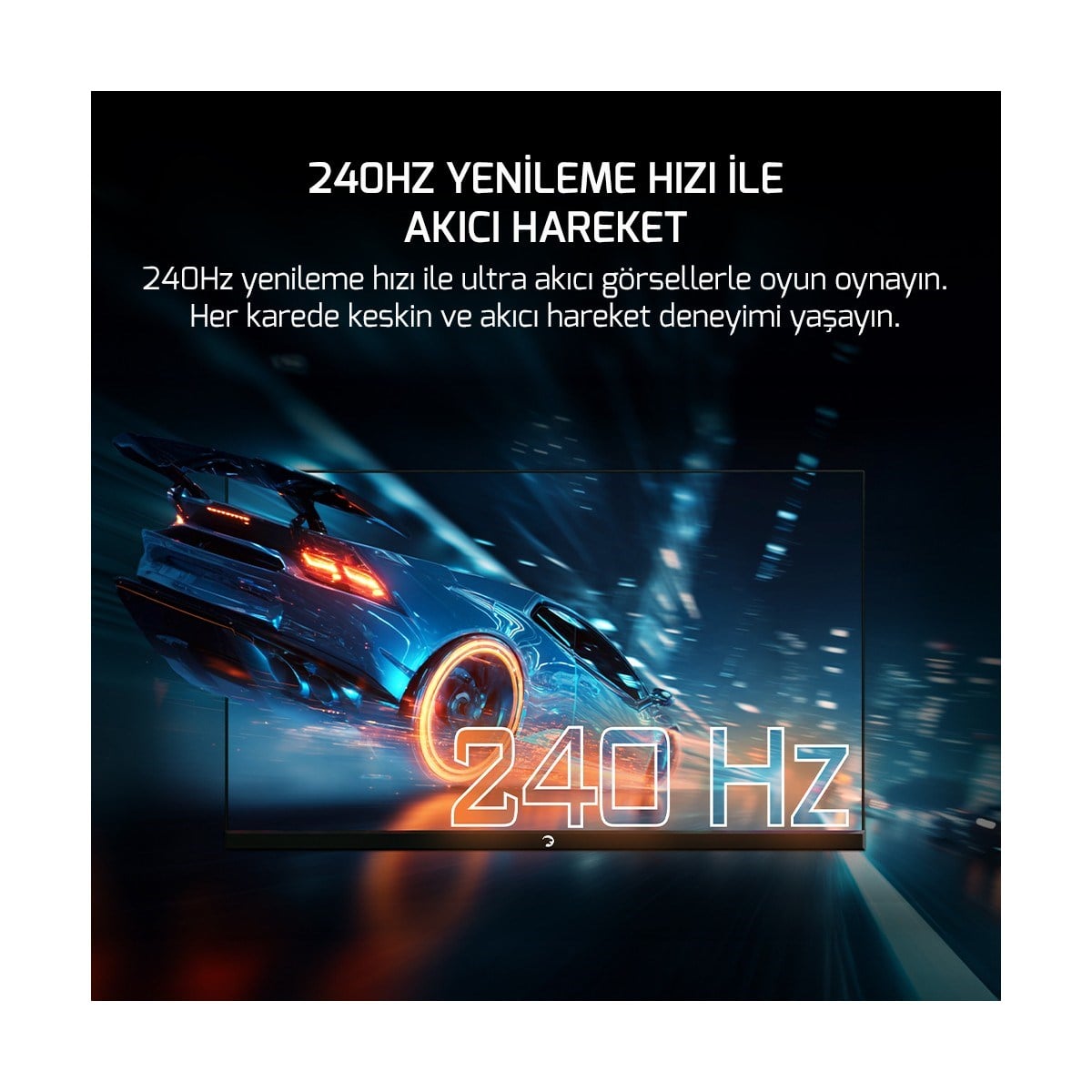 GAMEPOWER Sonic V40 27'' 240Hz 0.5ms Fast IPS Fhd Rgb Gaming Monitör (Sıfır Ölü Piksel Garantili)