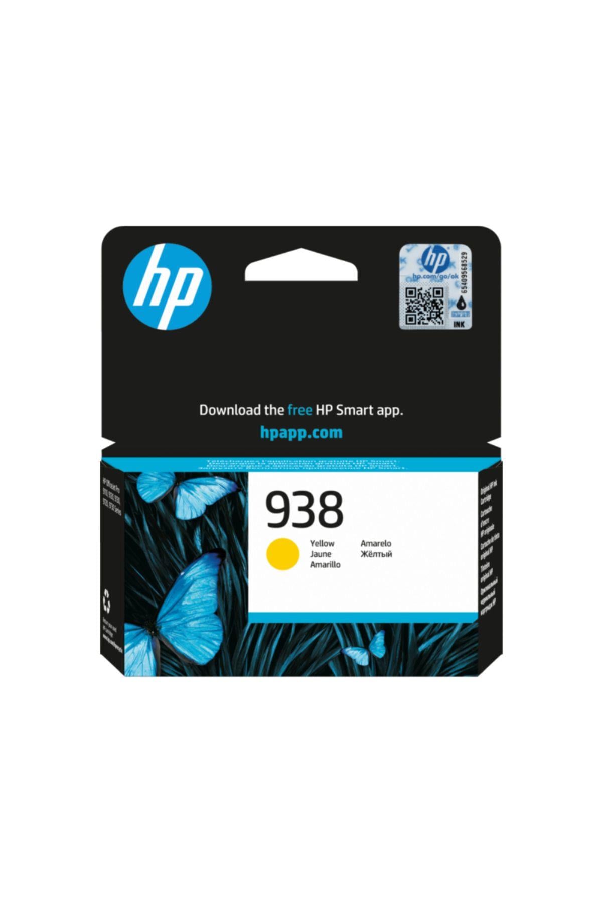 HP 938 Yellow Original Ink Cartridge 4S6X7PE