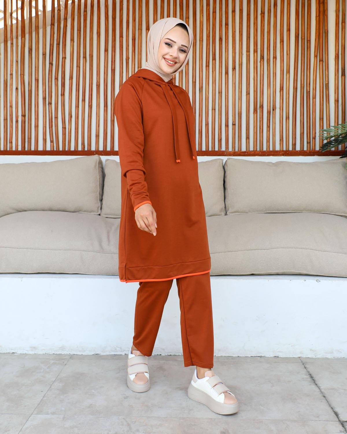 Tesettür Eşofman Takımı Modelleri - Tesettür Kombin - Affanmoda.com