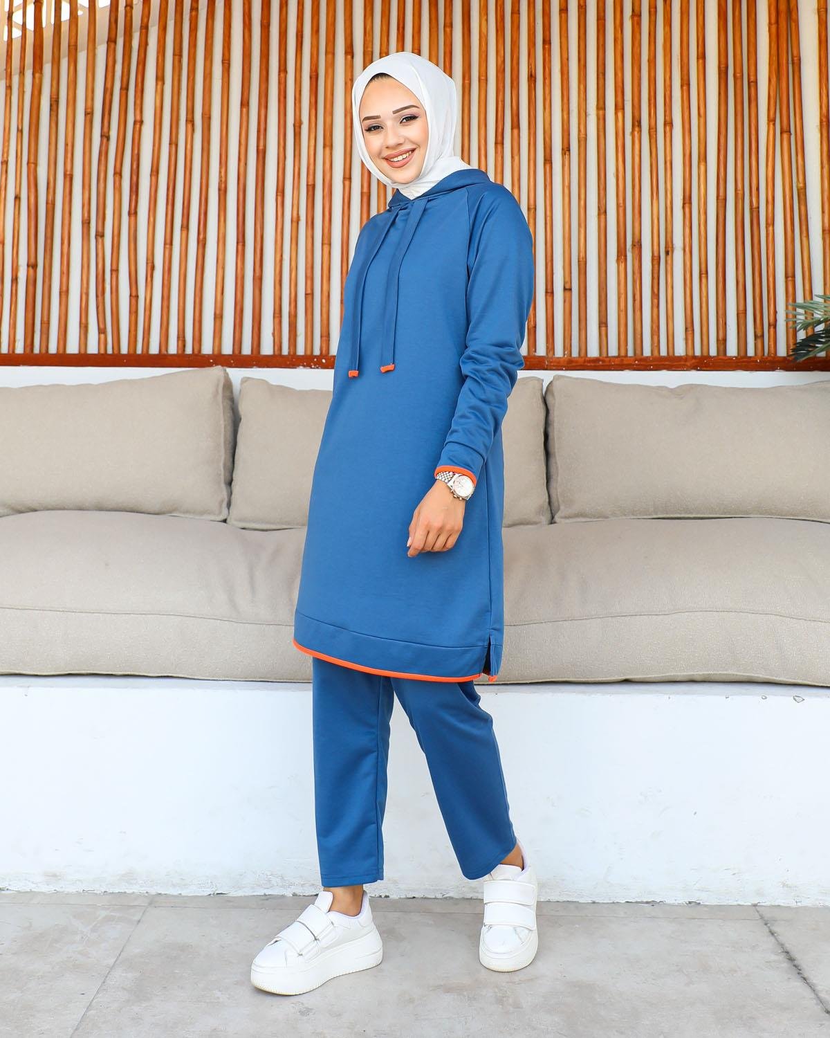 Tesettür Eşofman Takımı Modelleri - Tesettür Kombin - Affanmoda.com