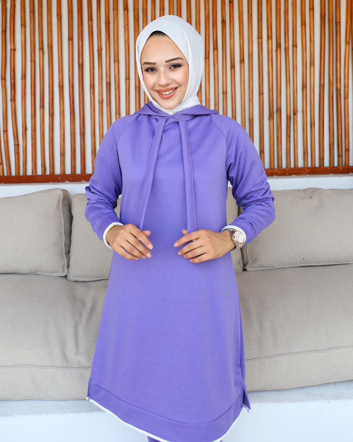 Tesettür Eşofman Takımı Modelleri - Tesettür Kombin - Affanmoda.com