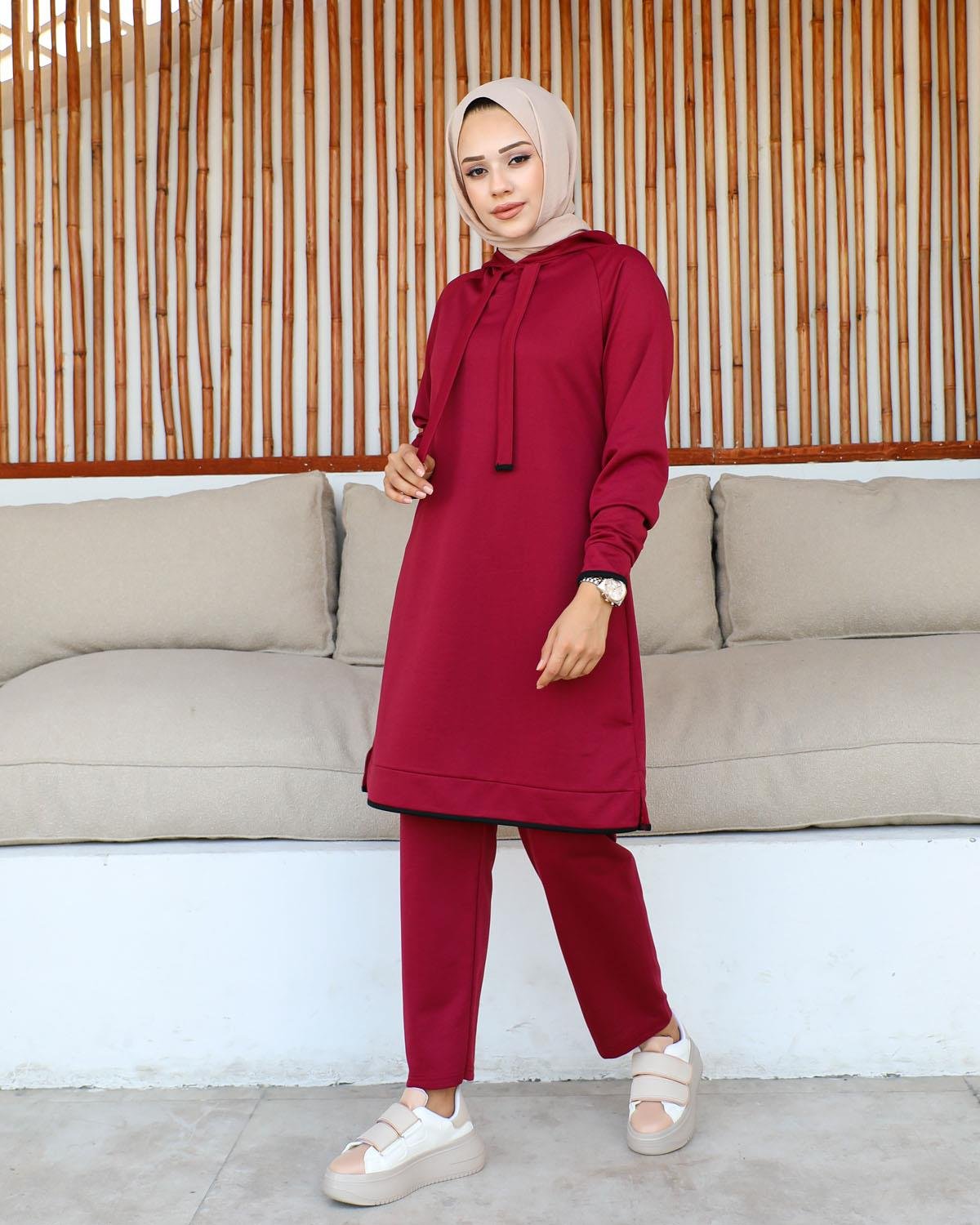 Tesettür Eşofman Takımı Modelleri - Tesettür Kombin - Affanmoda.com