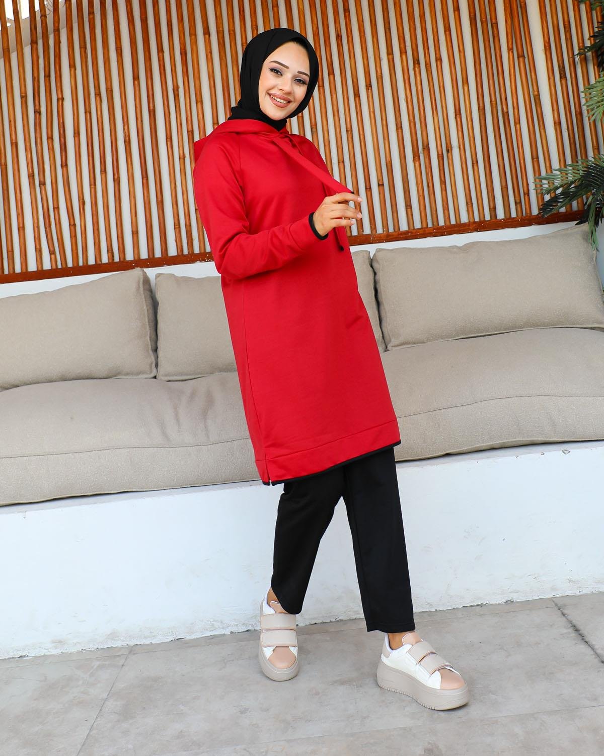 Tesettür Eşofman Takımı Modelleri - Tesettür Kombin - Affanmoda.com