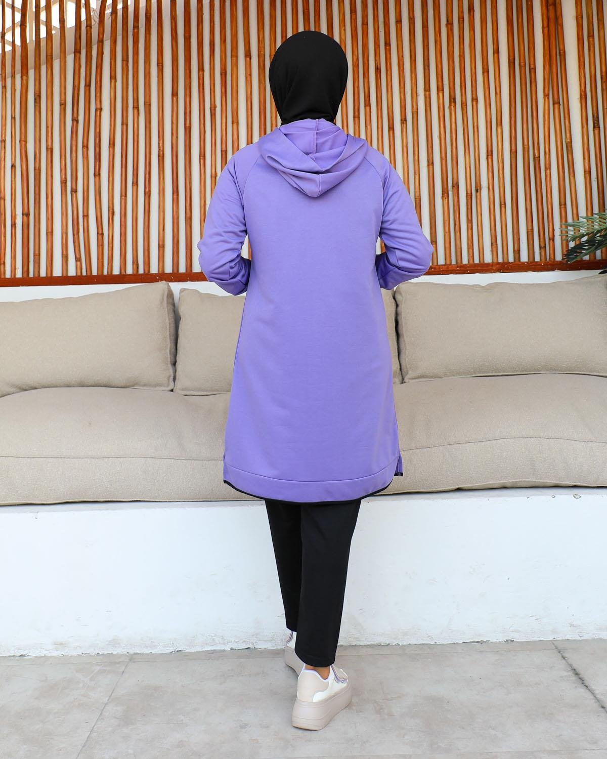 Tesettür Eşofman Takımı Modelleri - Tesettür Kombin - Affanmoda.com