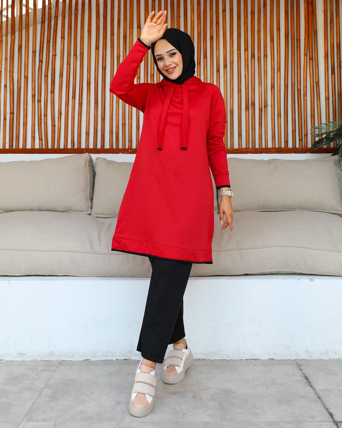 Tesettür Eşofman Takımı Modelleri - Tesettür Kombin - Affanmoda.com